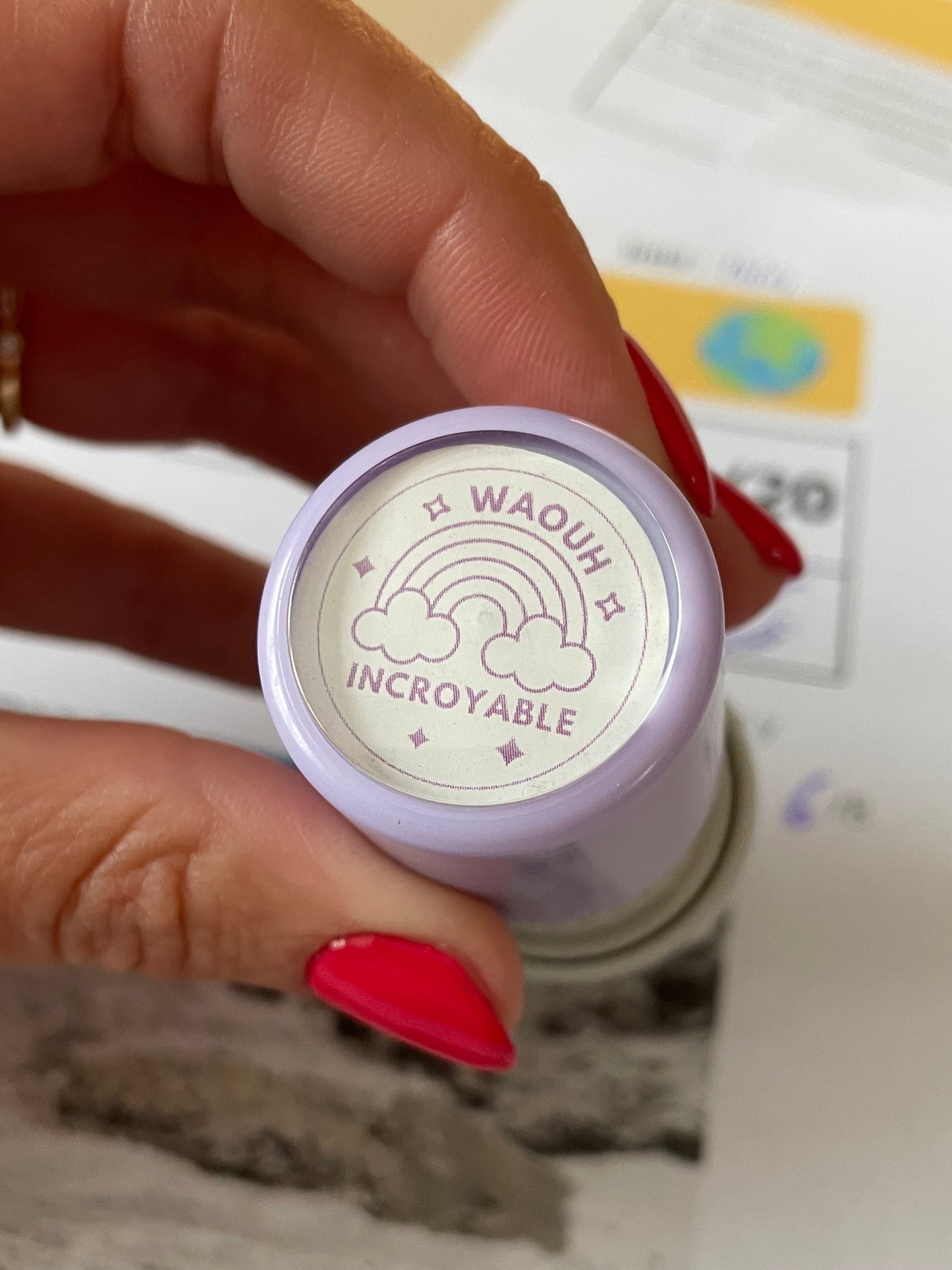 Tampon auto-encreur pour professeur