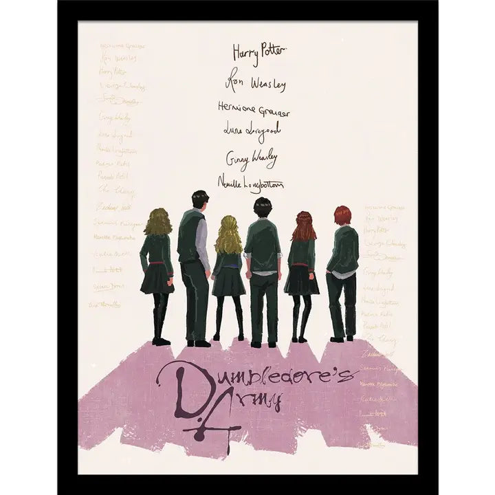 Affiche encadrée - L'armée de Dumbledore