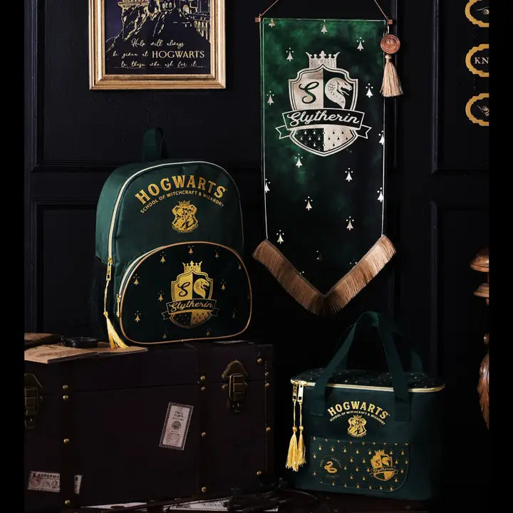 Harry Potter - Lunchbag velours Serpentard