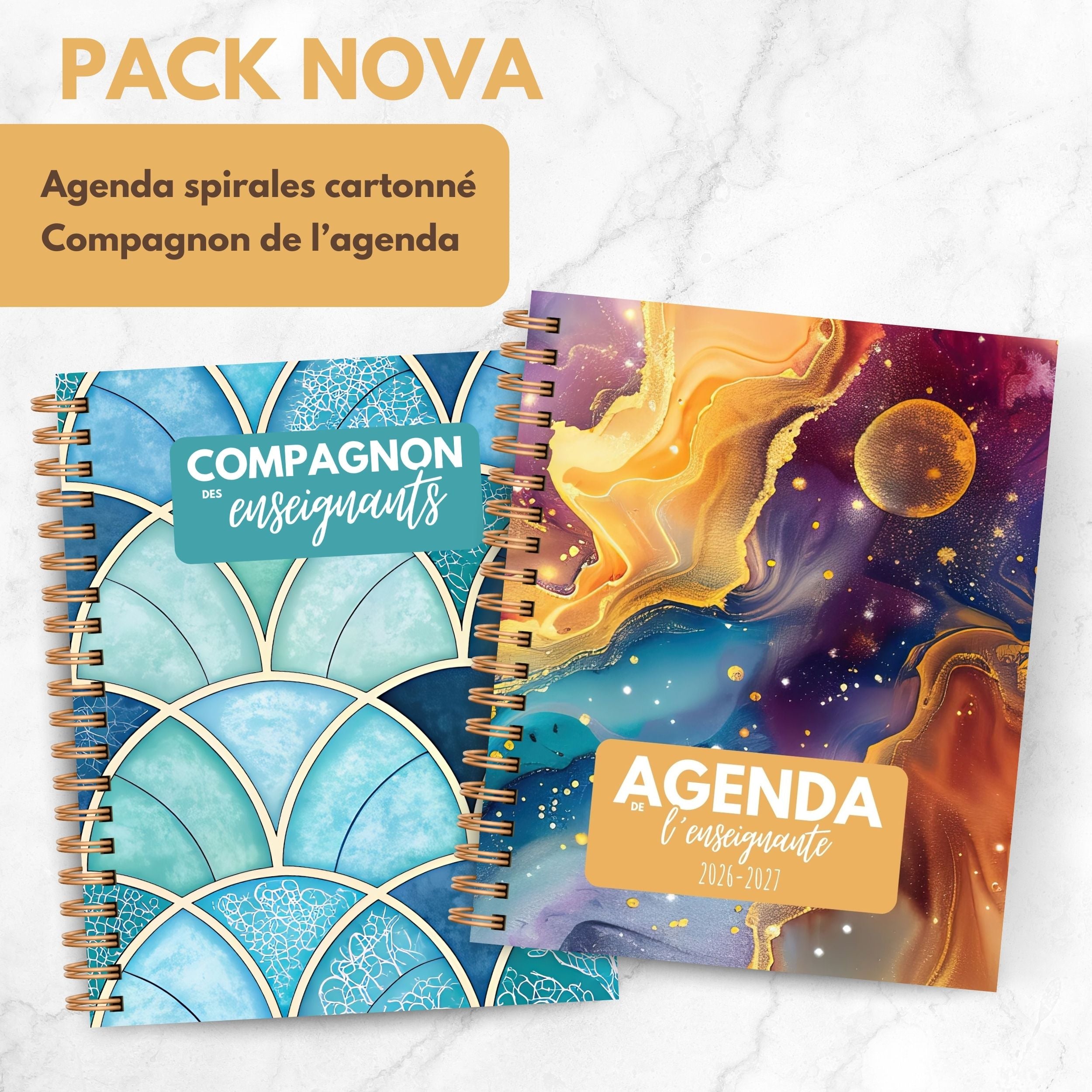 Agenda de l'enseignante NOVA