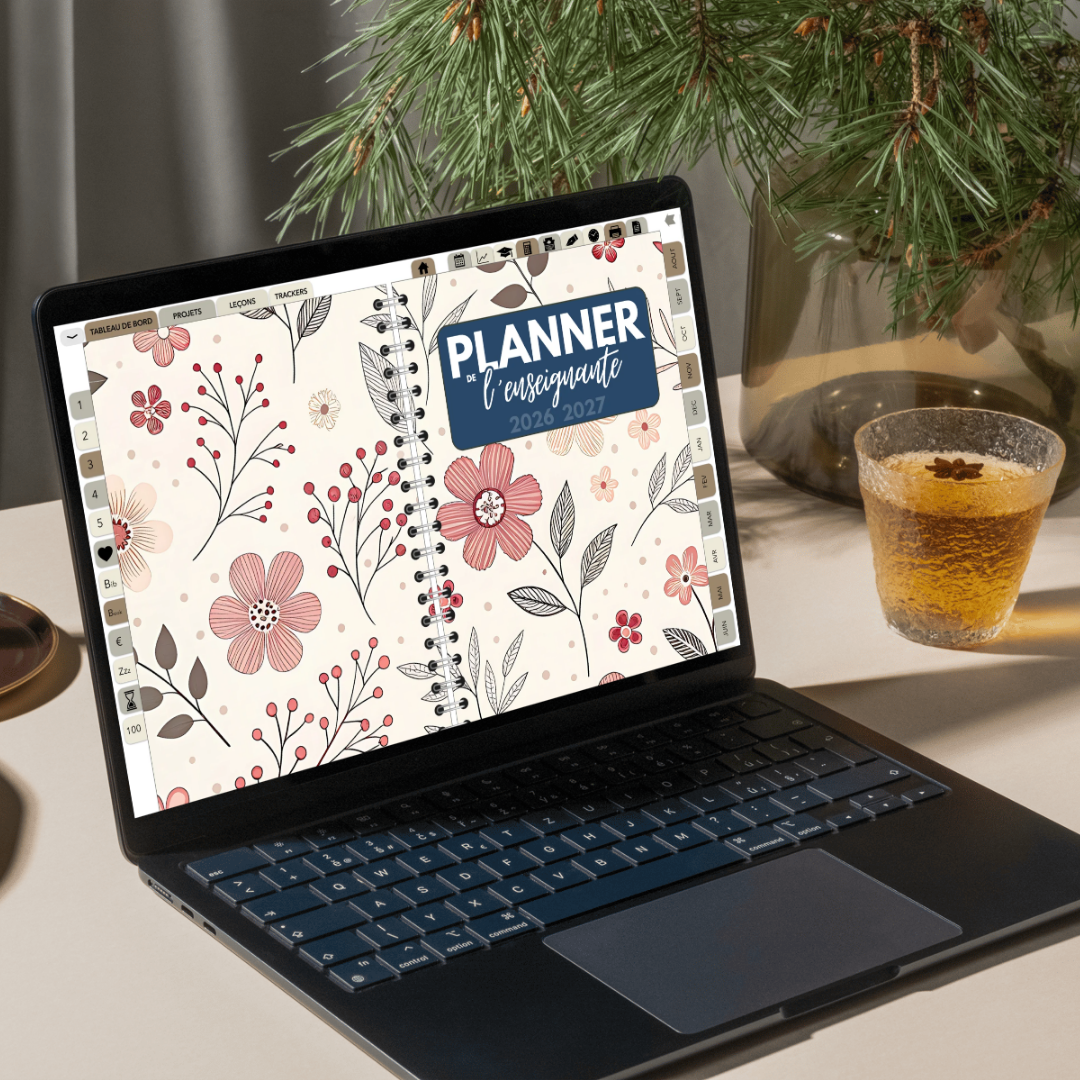 Planificateur digital enseignant 2026-2027