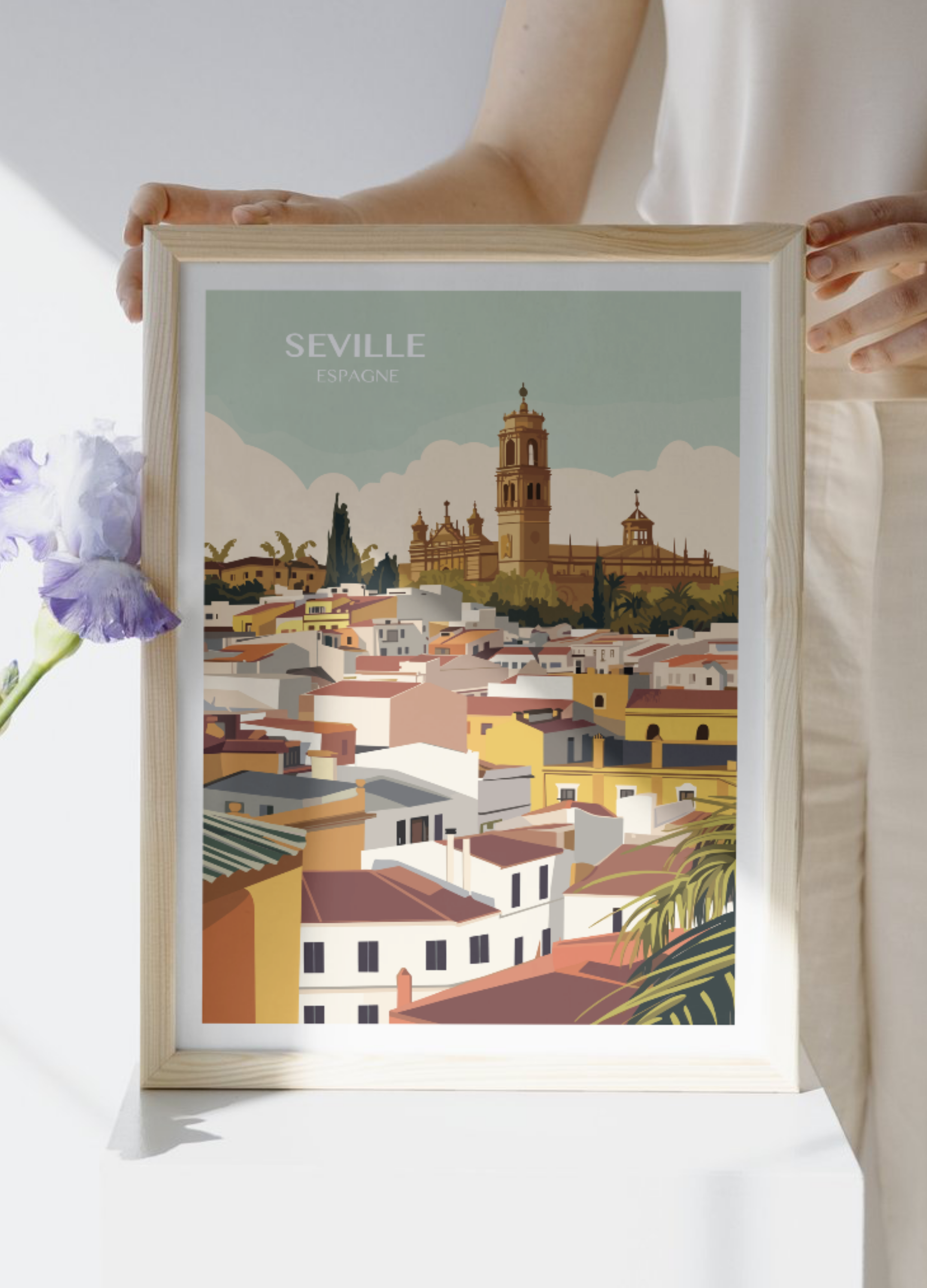 Affiche voyage à Séville 🇪🇸