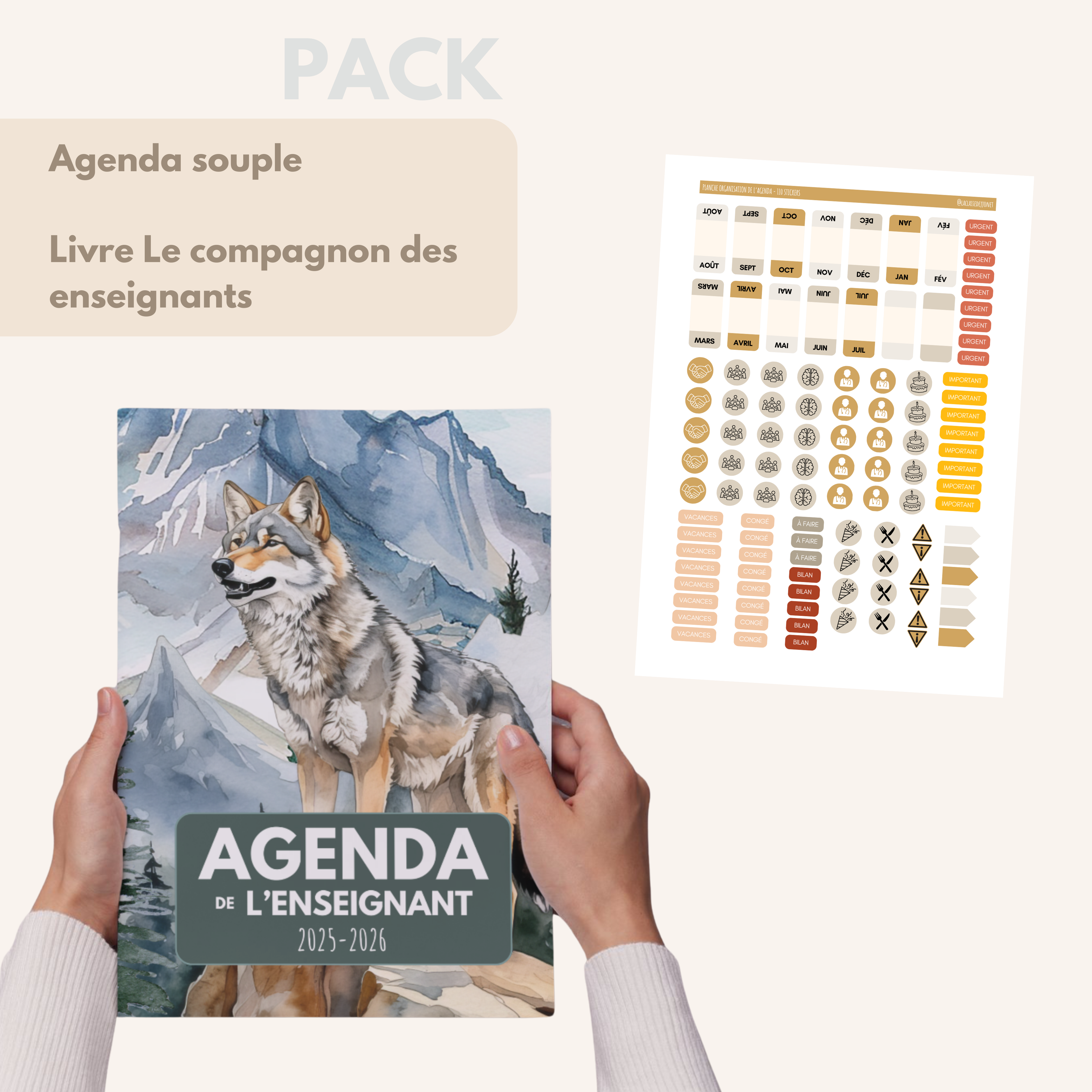 Agenda de l'enseignant SILVER