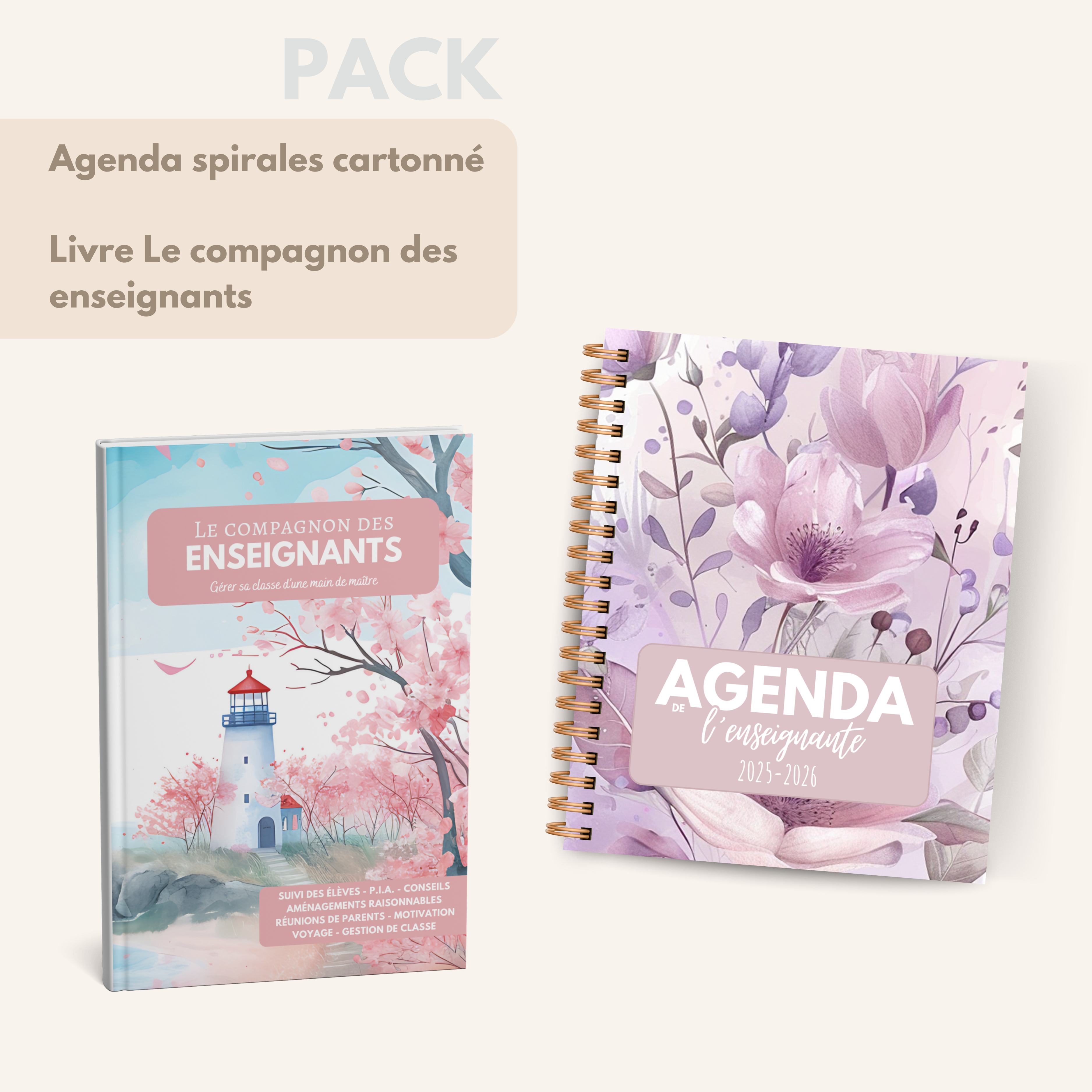 Agenda de l'enseignante LILA