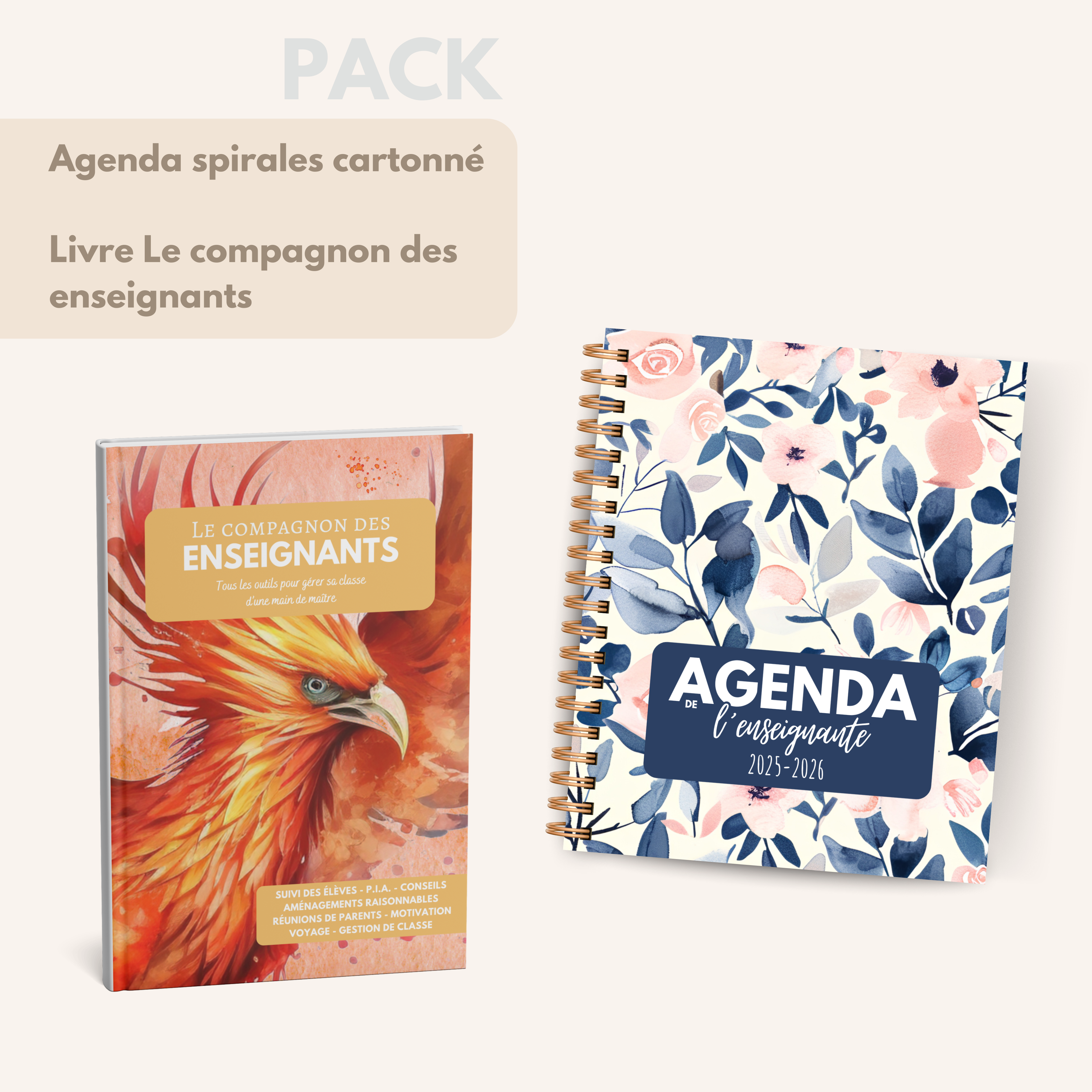 Agenda de l'enseignante ELEONORE