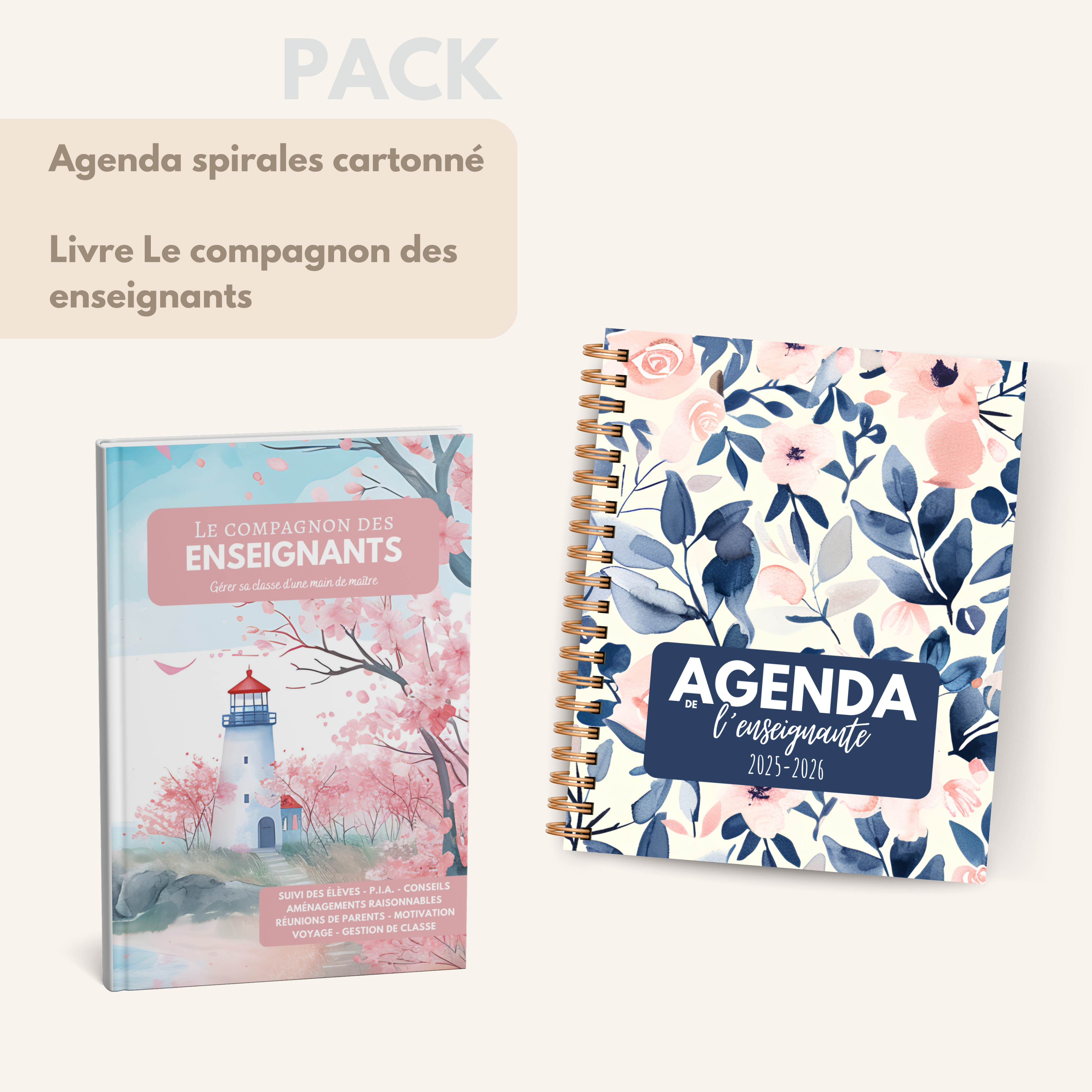 Agenda de l'enseignante ELEONORE