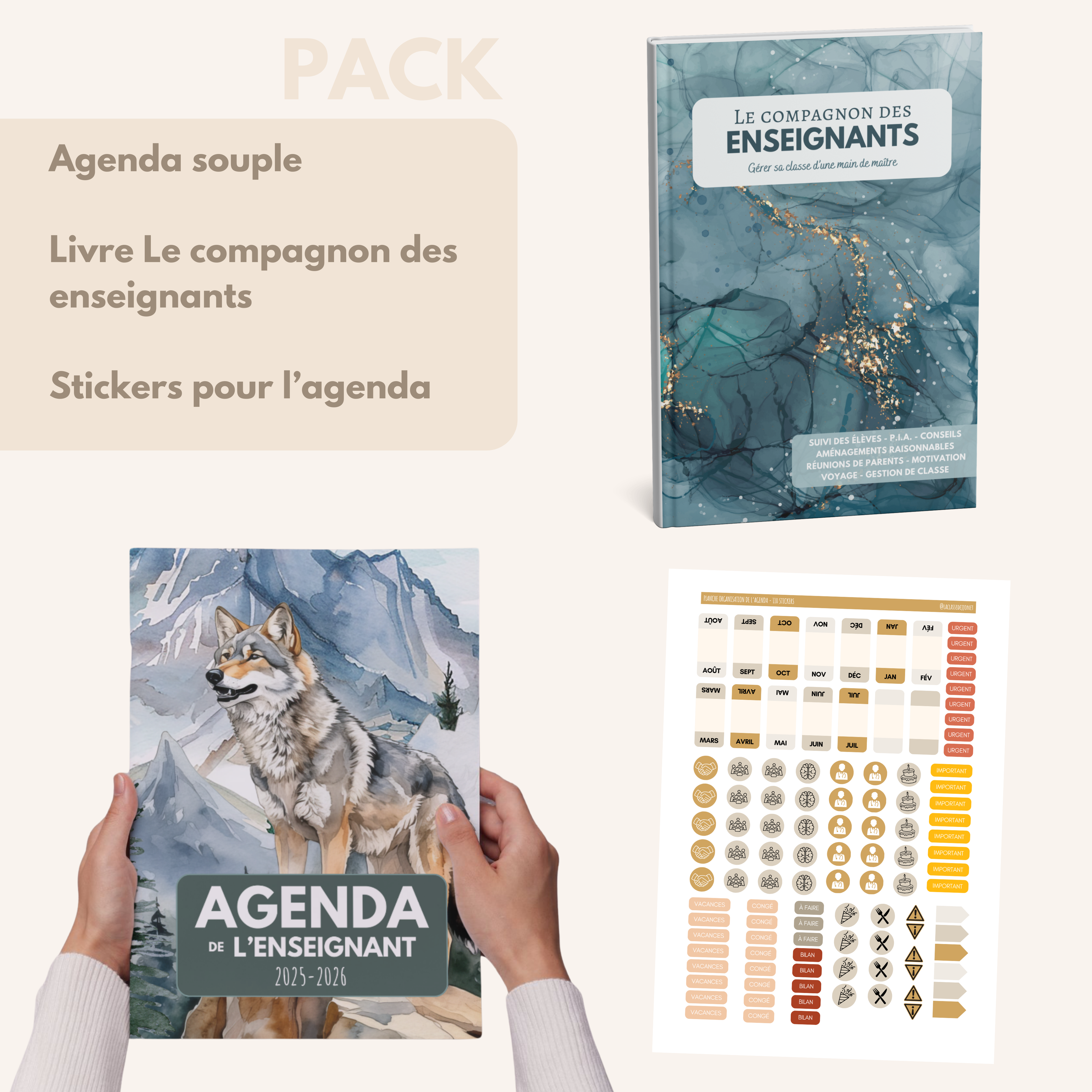 Agenda de l'enseignant SILVER
