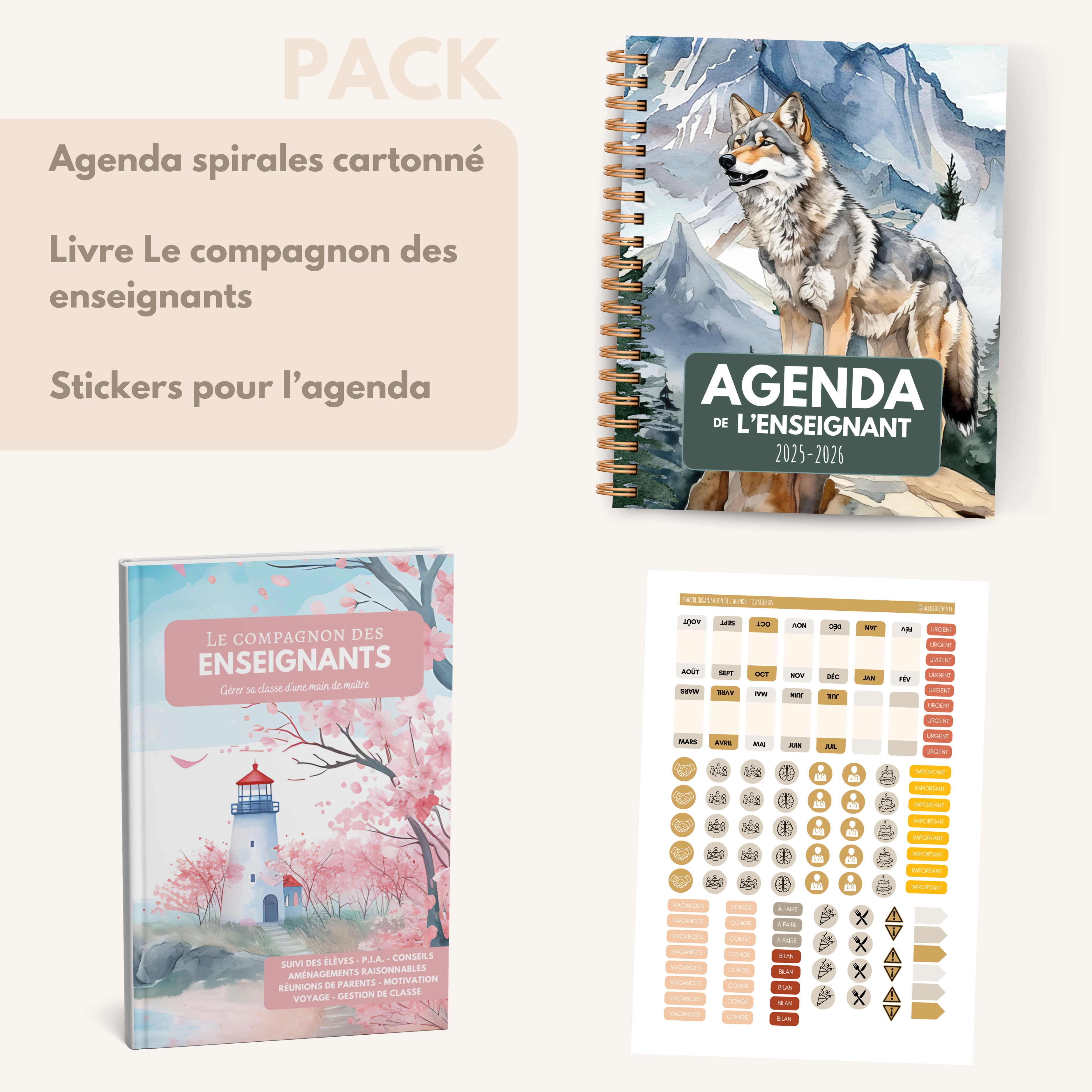 Agenda de l'enseignant SILVER