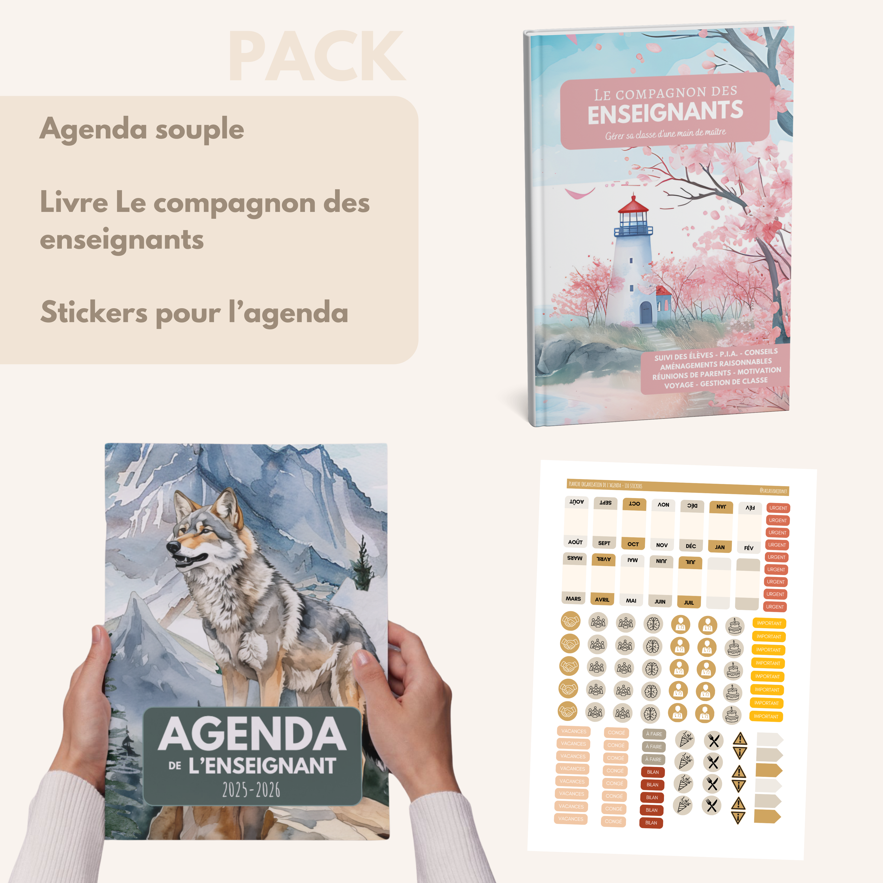 Agenda de l'enseignant SILVER