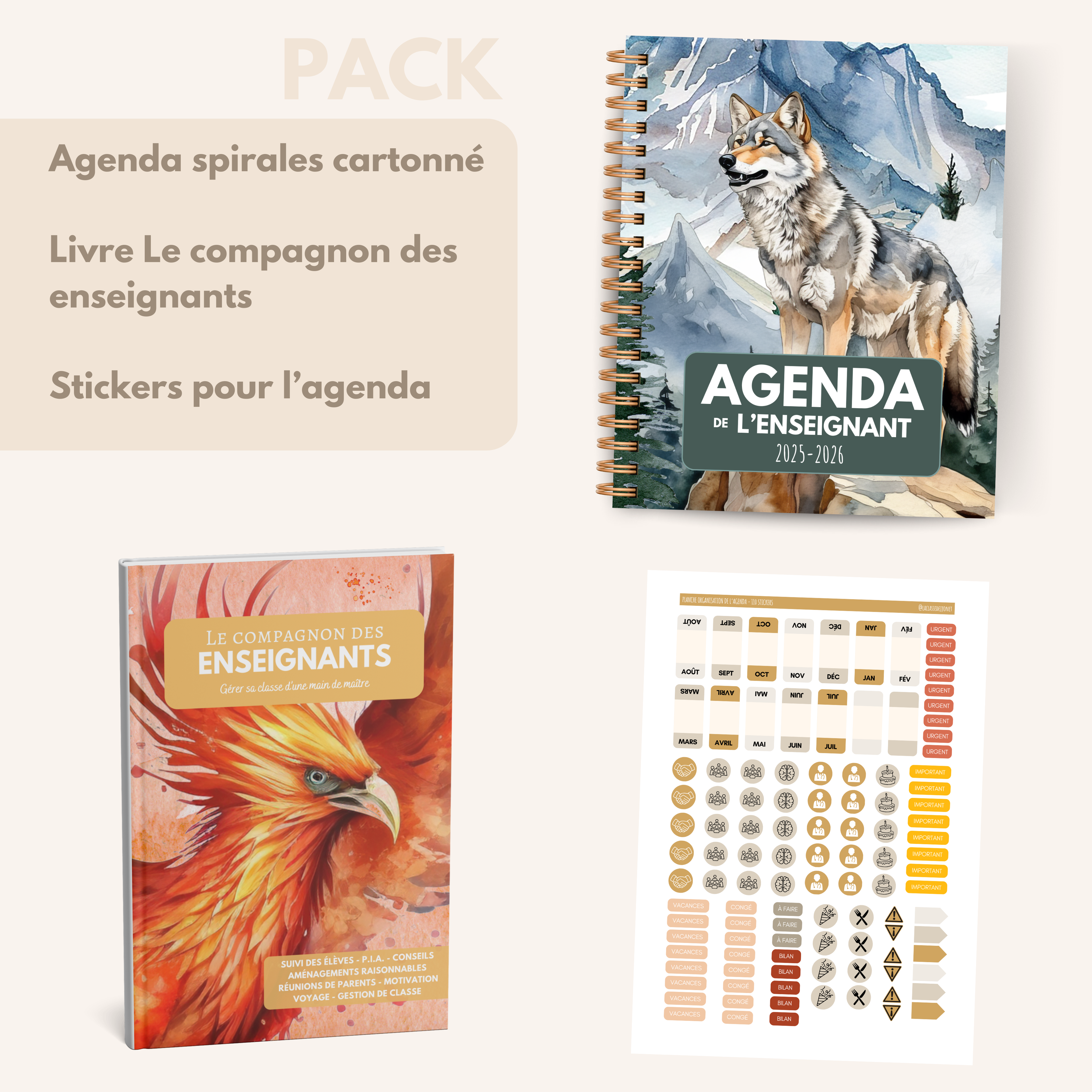 Agenda de l'enseignant SILVER