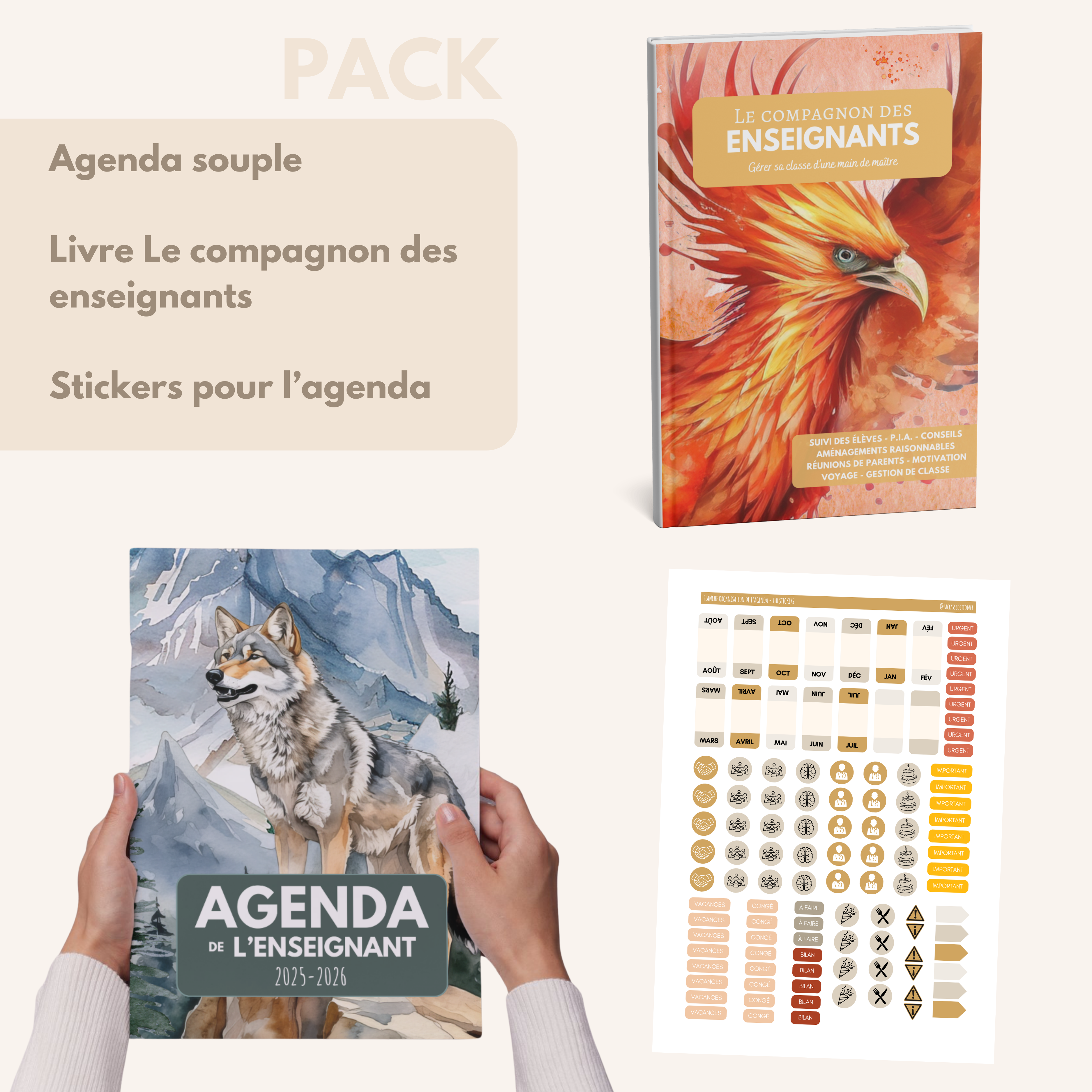 Agenda de l'enseignant SILVER