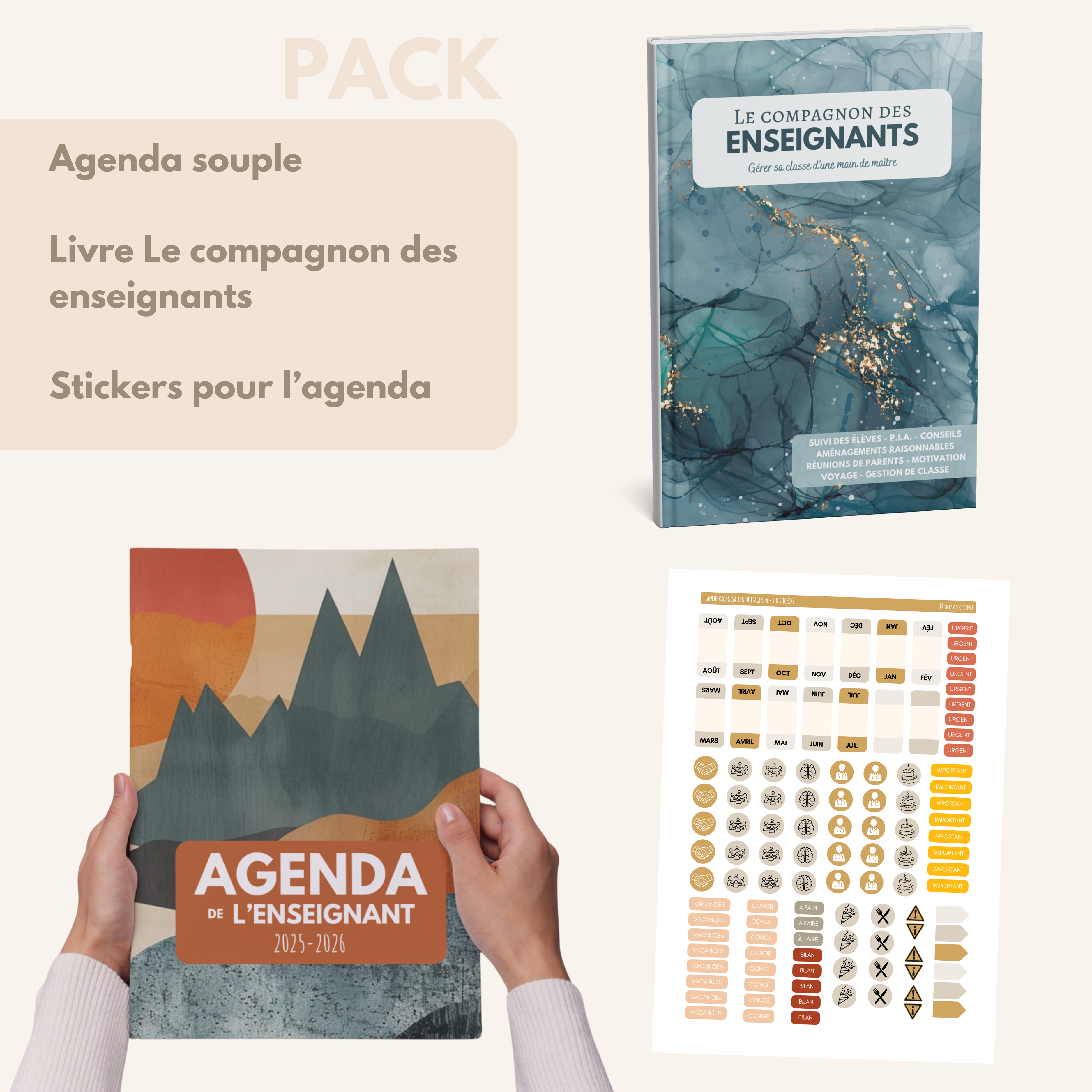 Agenda de l'enseignant ELIOS