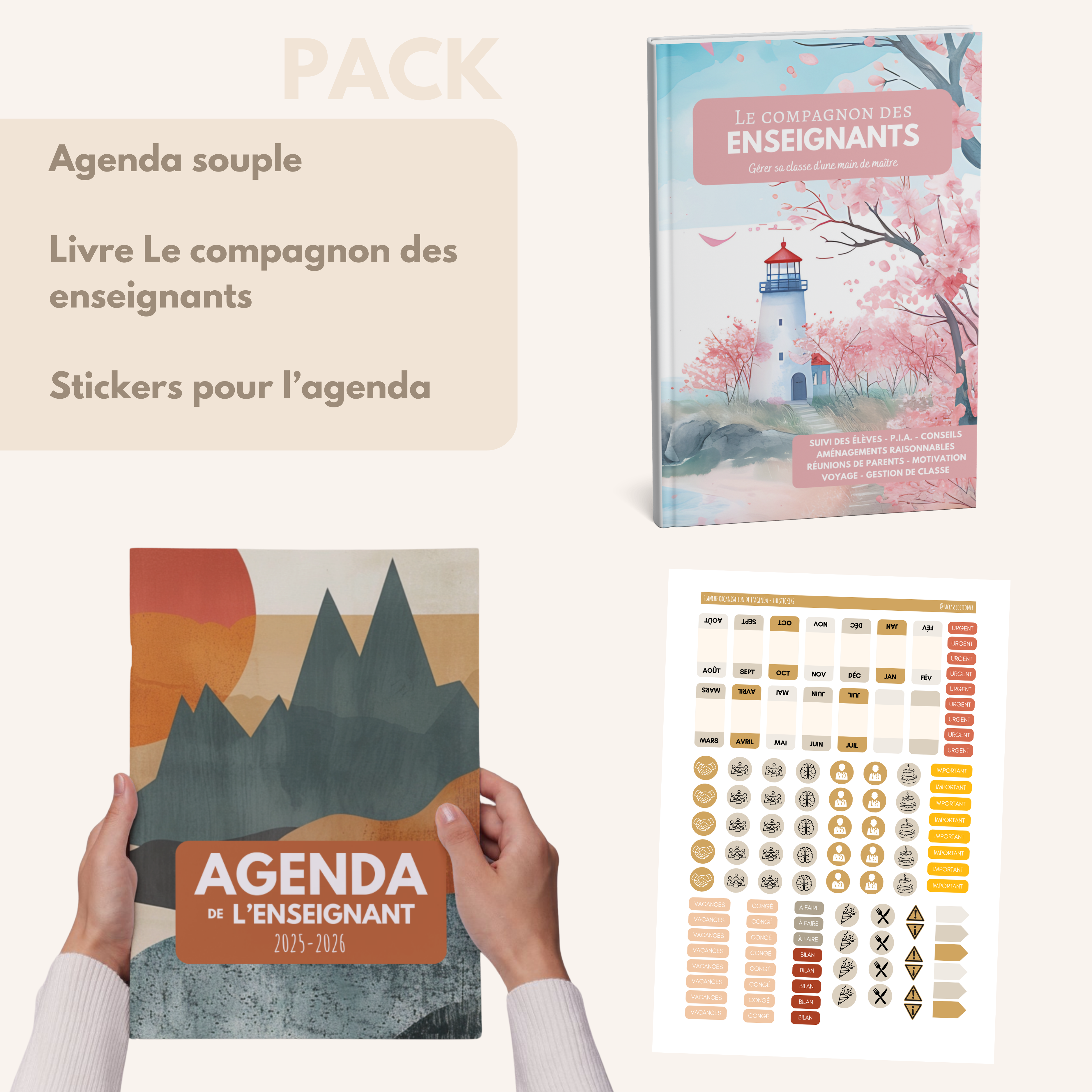 Agenda de l'enseignant ELIOS