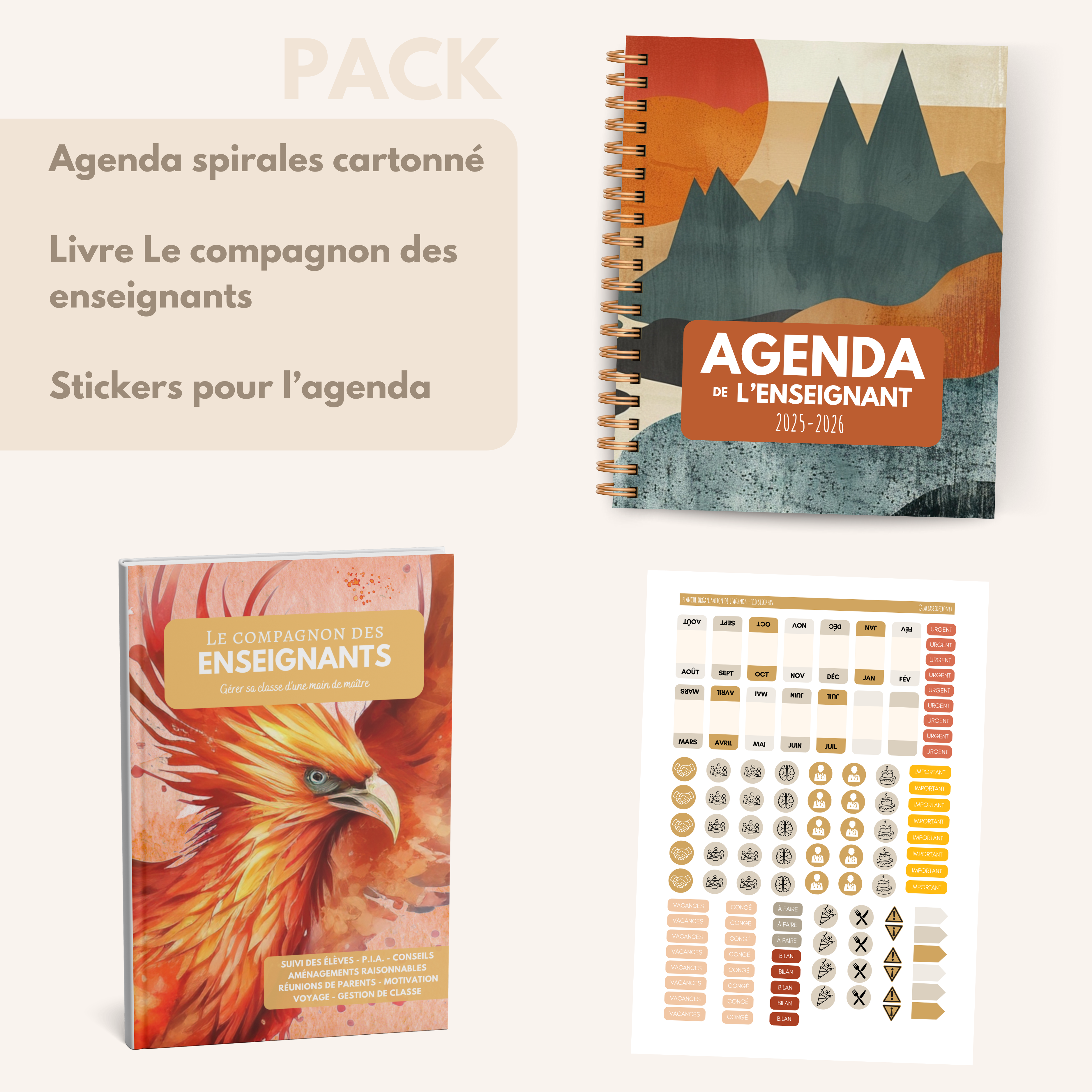 Agenda de l'enseignant ELIOS