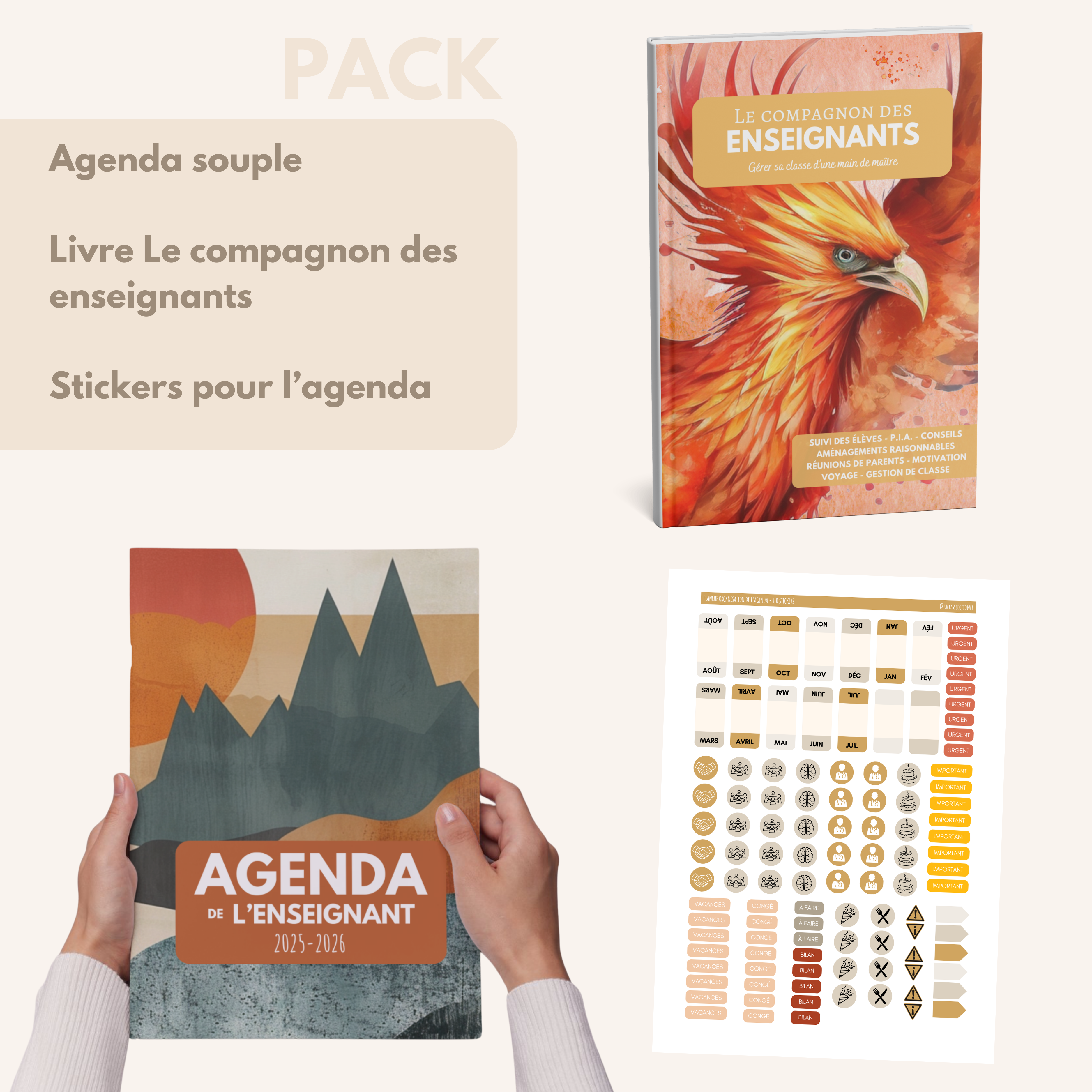 Agenda de l'enseignant ELIOS