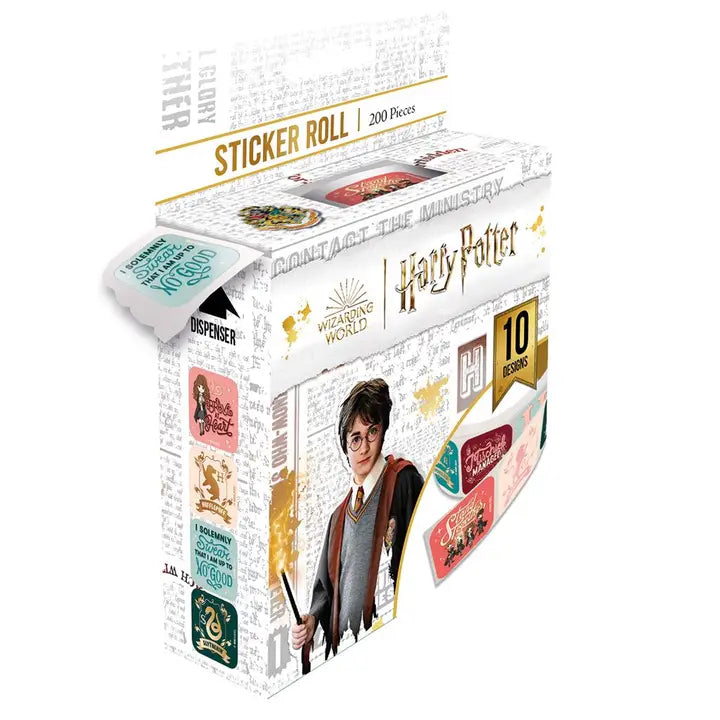 Harry Potter - Boîte de 200 autocollants magiques