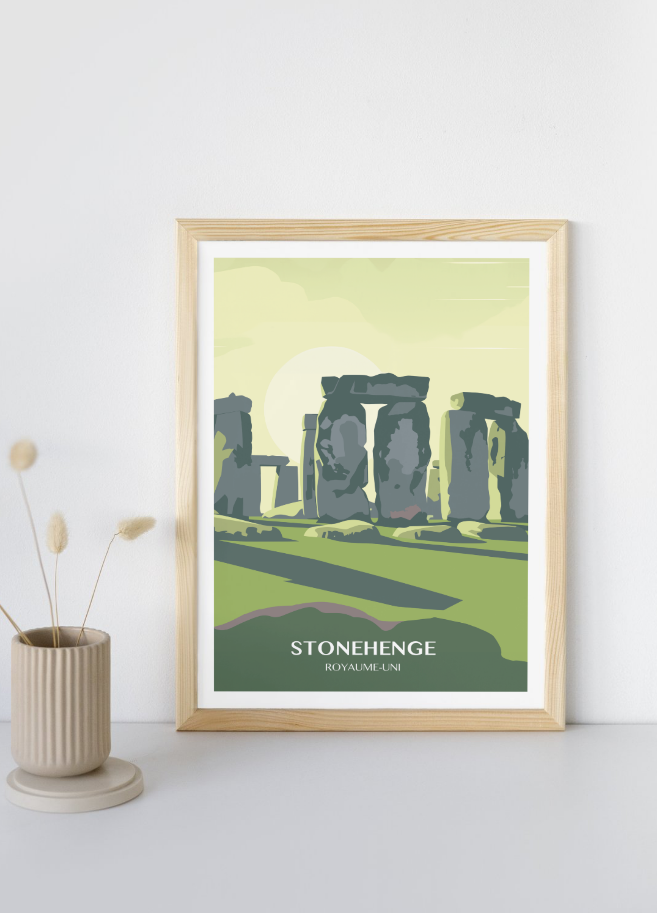 Affiche voyage - Stonehenge 🇬🇧