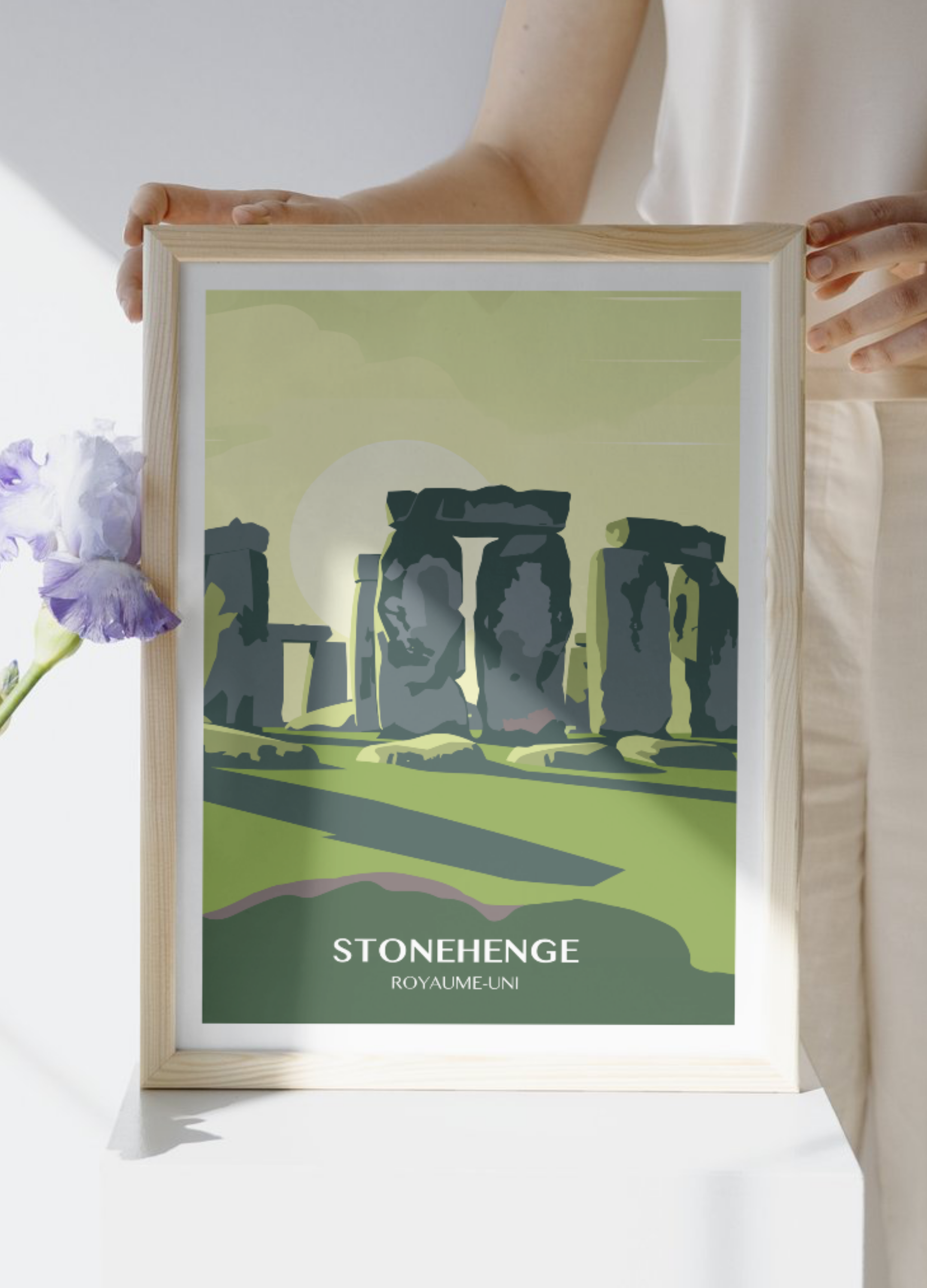 Affiche voyage - Stonehenge 🇬🇧
