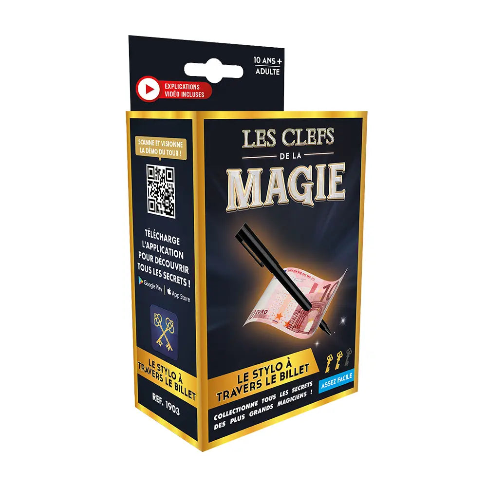 Tour de Magie - Le stylo à travers le billet