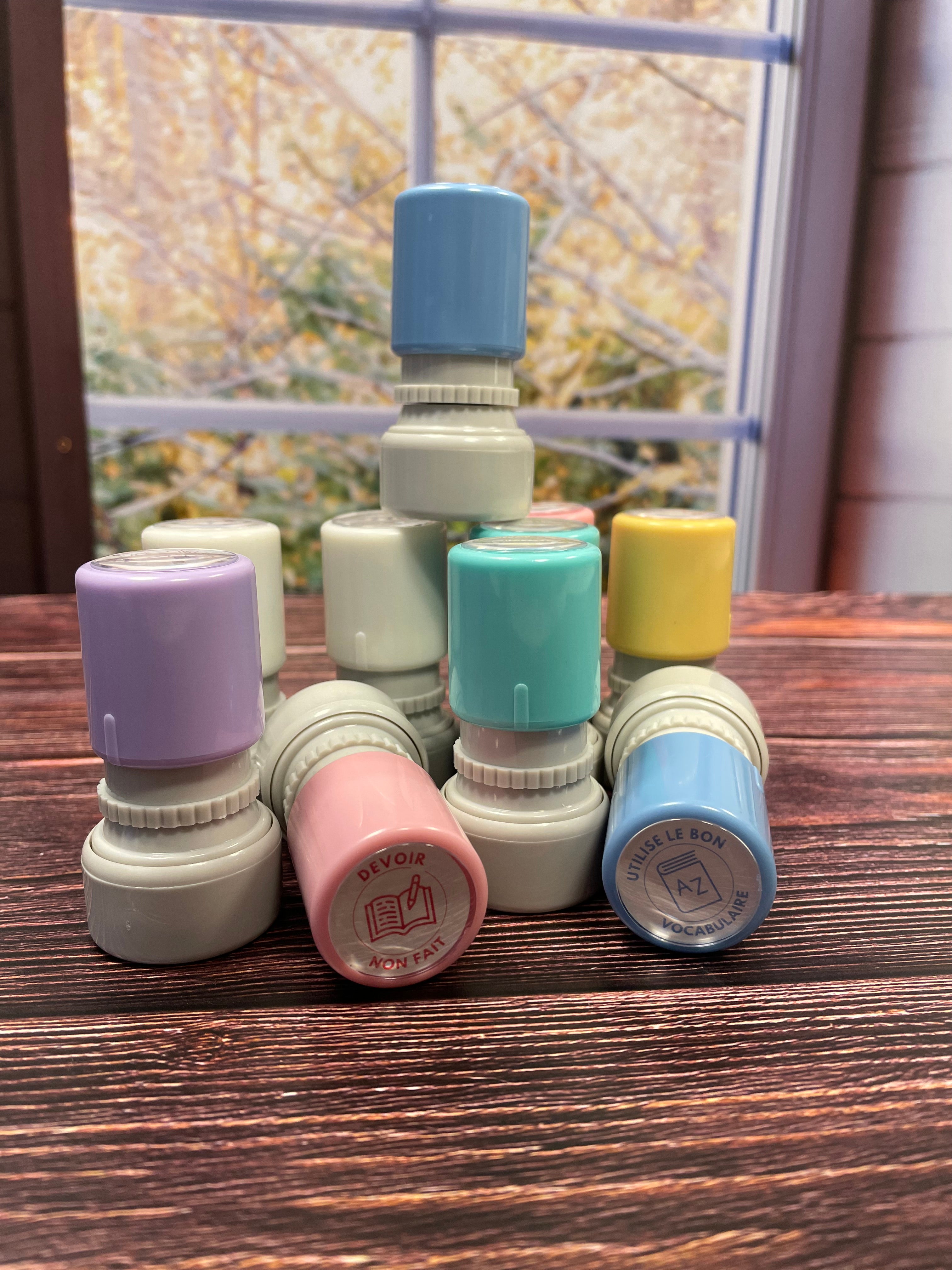 Tampon auto-encreur 21 - C'est en se plantant qu'on pousse