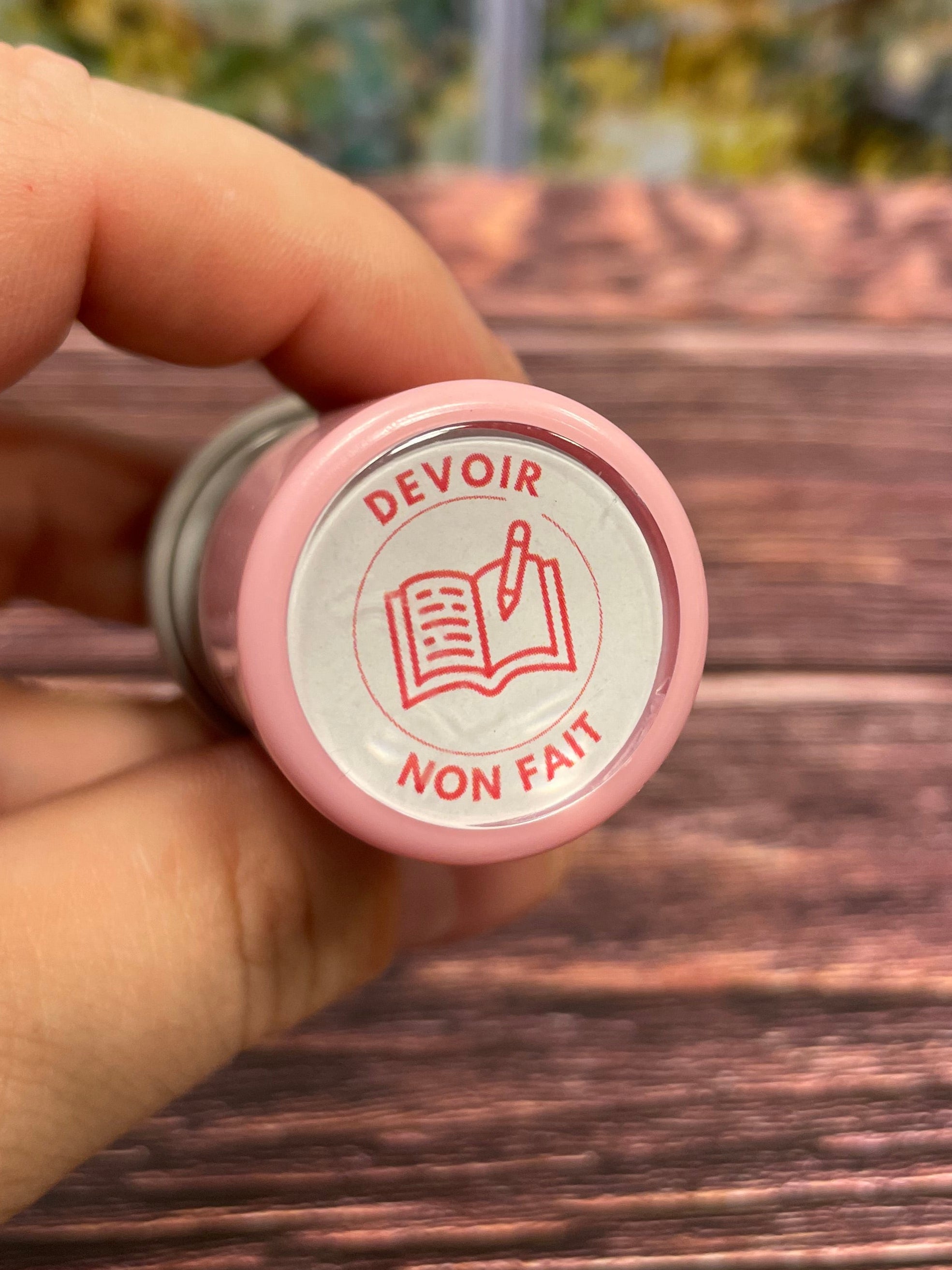 Tampon auto-encreur 25 - Devoir non fait