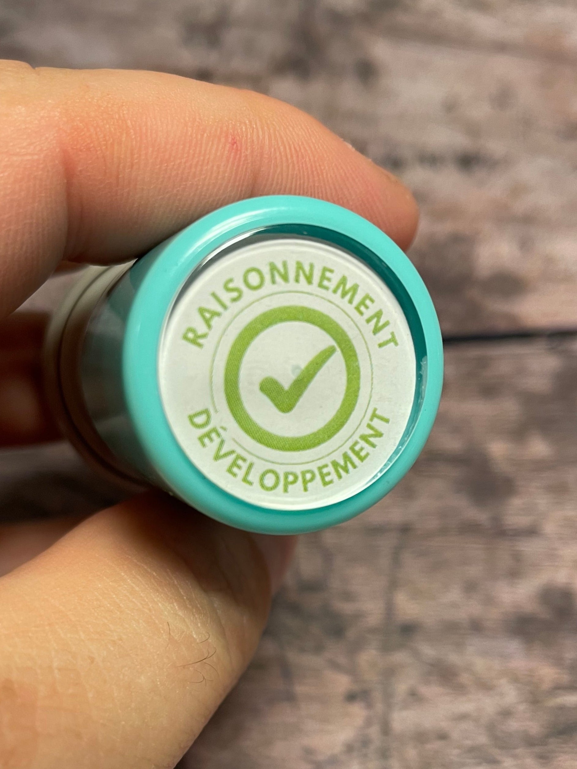 Tampon auto-encreur 36 - Bon raisonnement/développement