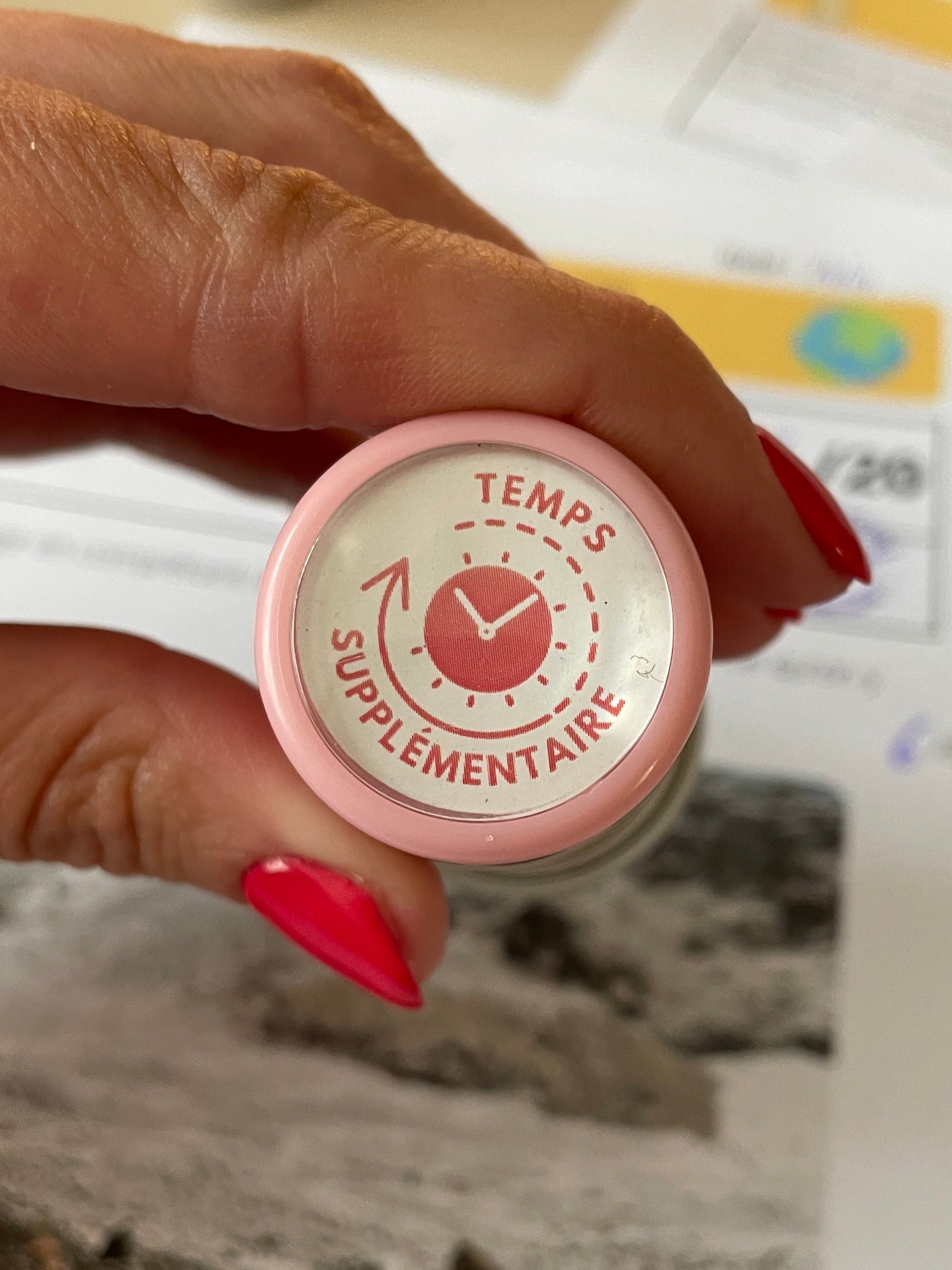 Tampon auto-encreur pour professeur