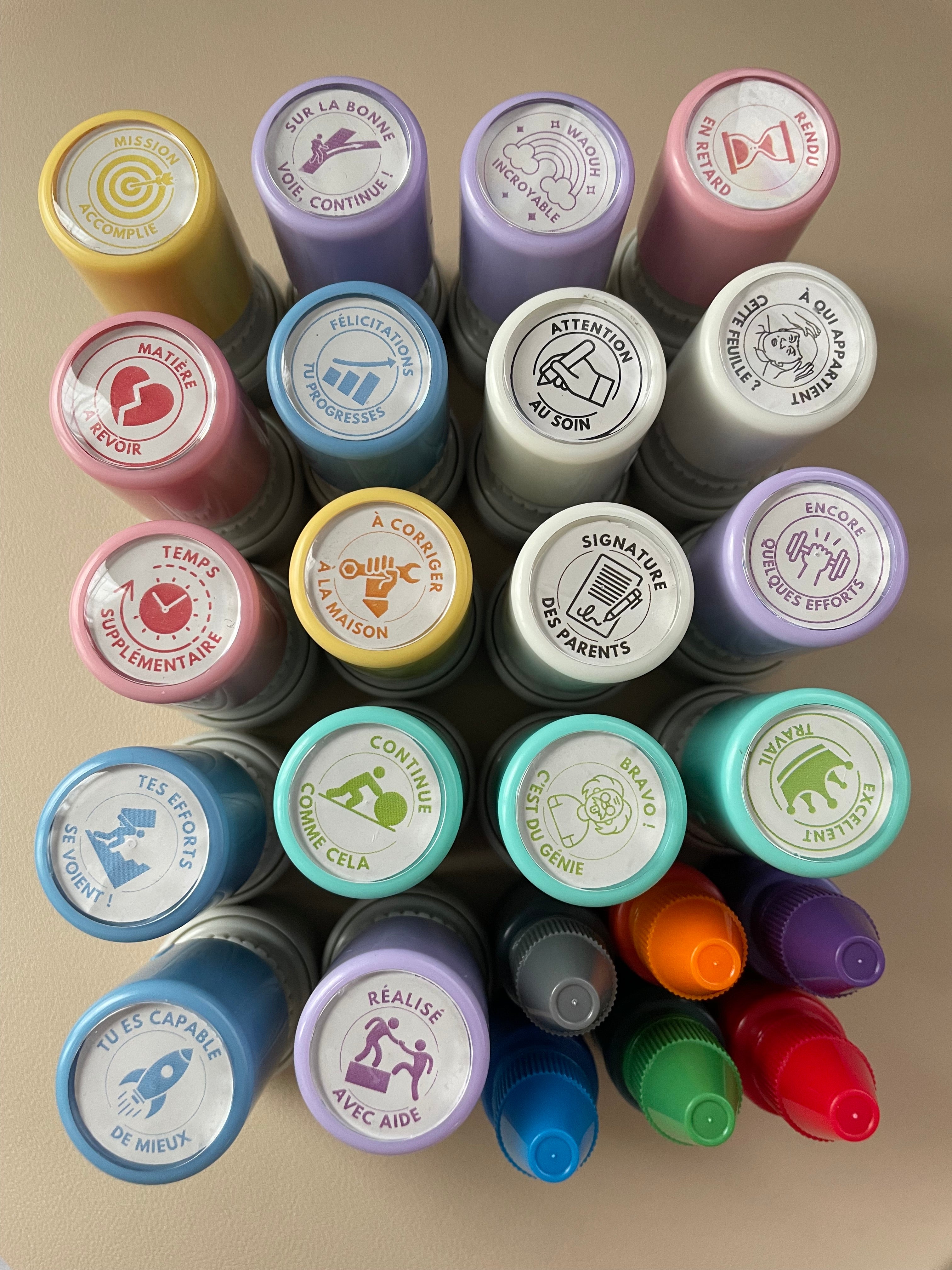 Tampon auto-encreur 01 - Excellent travail