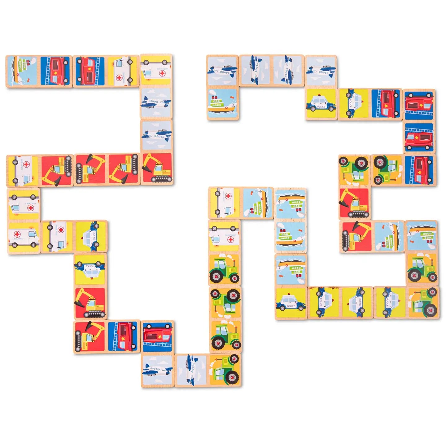 Domino - Les véhicules