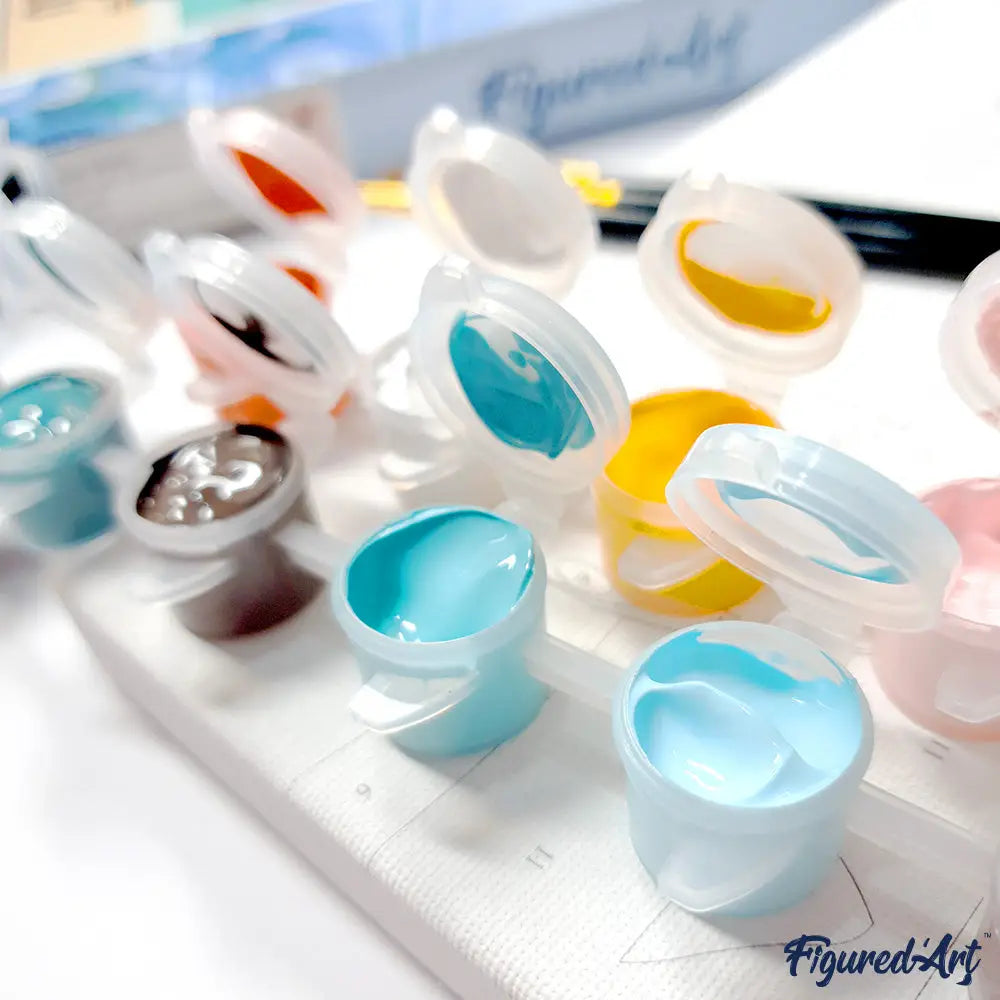 Peinture par numéros - Gondoles à Venise