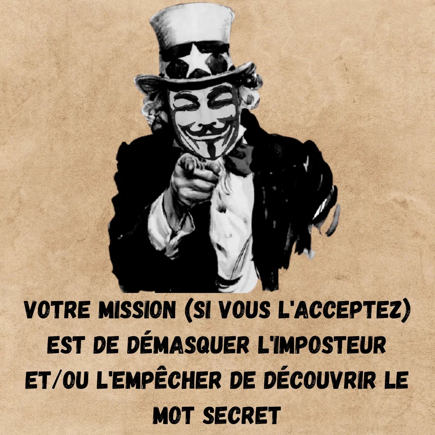L'imposteur ! Saurez-vous le démasquez ?