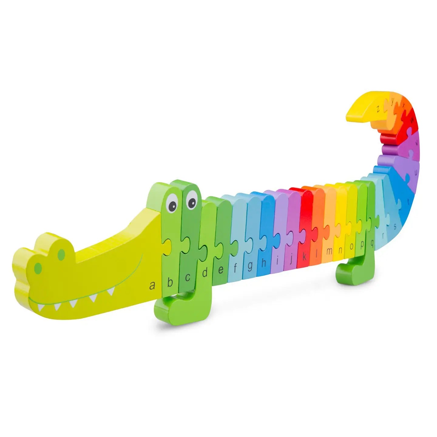 Puzzle Alphabet Crocodile