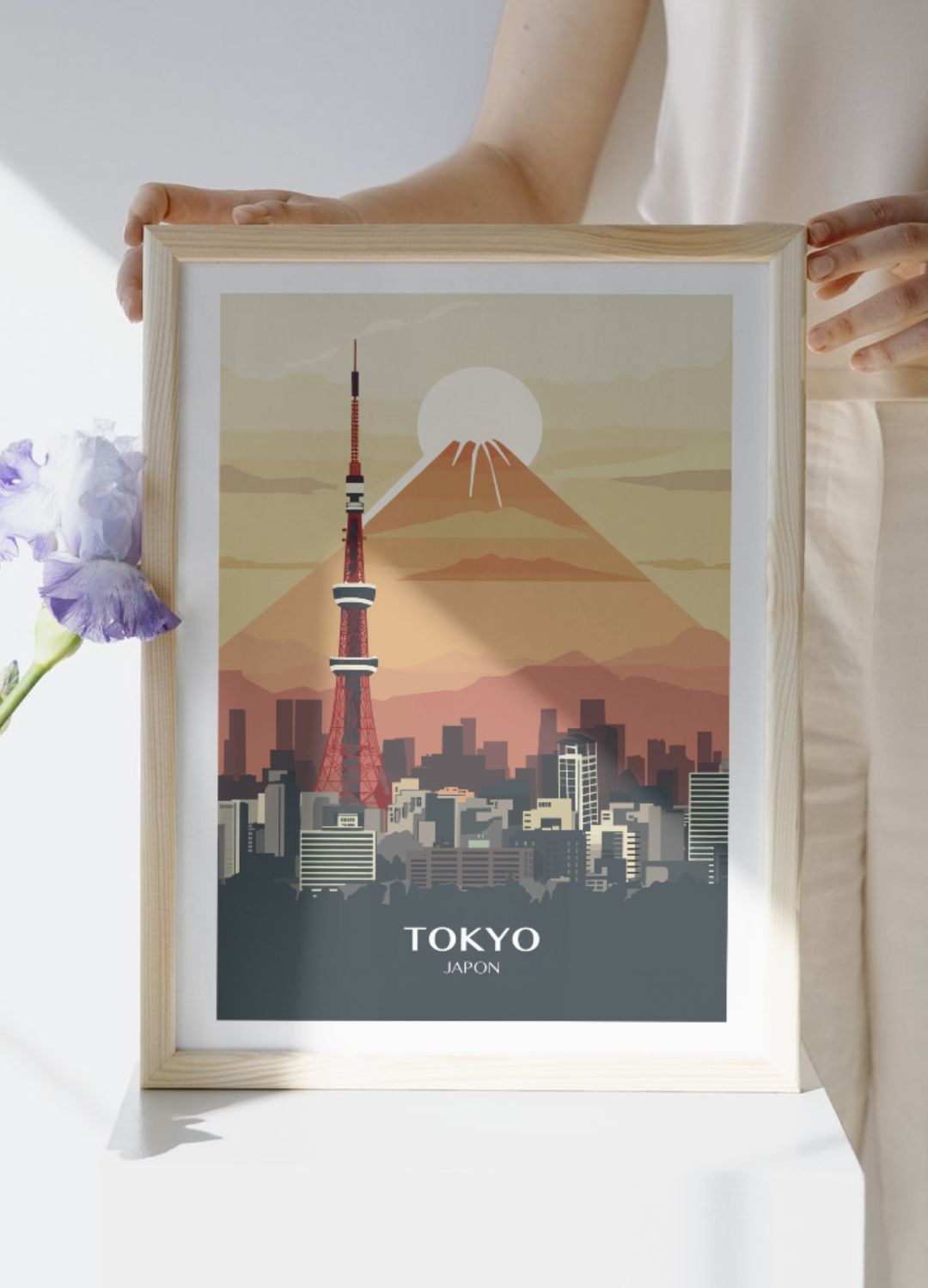 Affiche voyage à Tokyo 🇯🇵