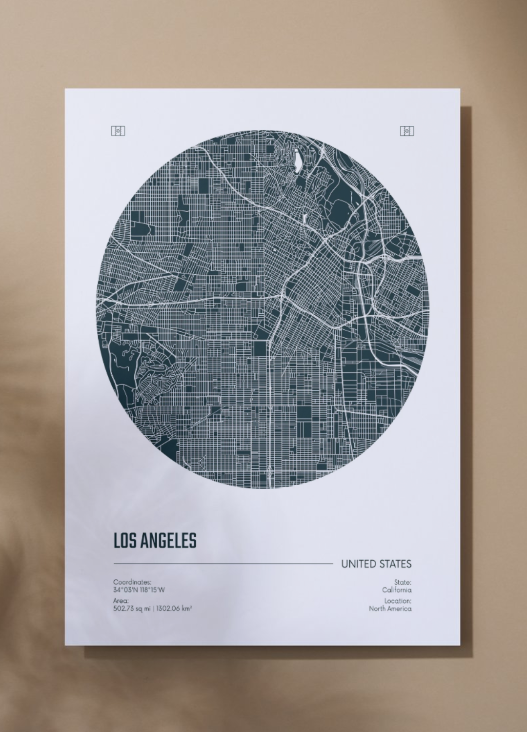 Affiche Los Angeles