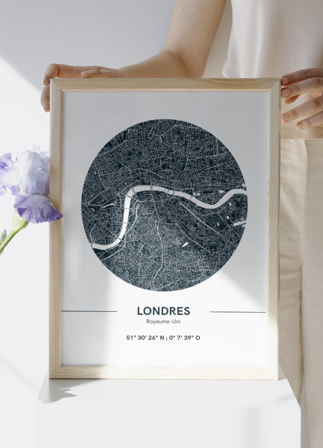 Affiche Plan de Londres