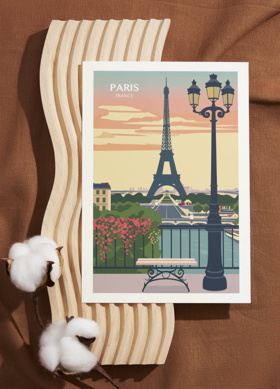 Affiche voyage à Paris 🇫🇷