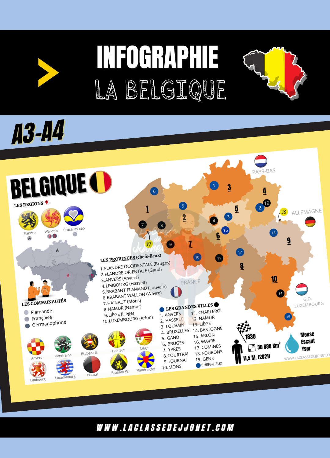 Le découpage de la Belgique (PDF)