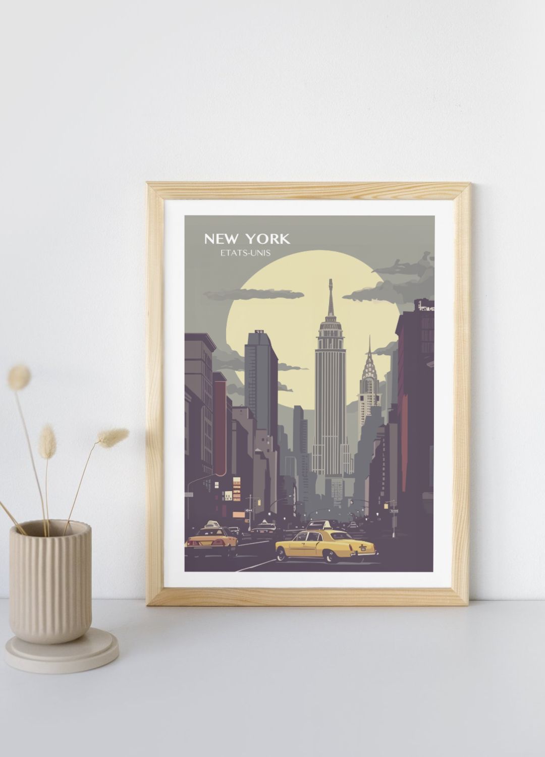 Affiche voyage à New York 🇺🇲