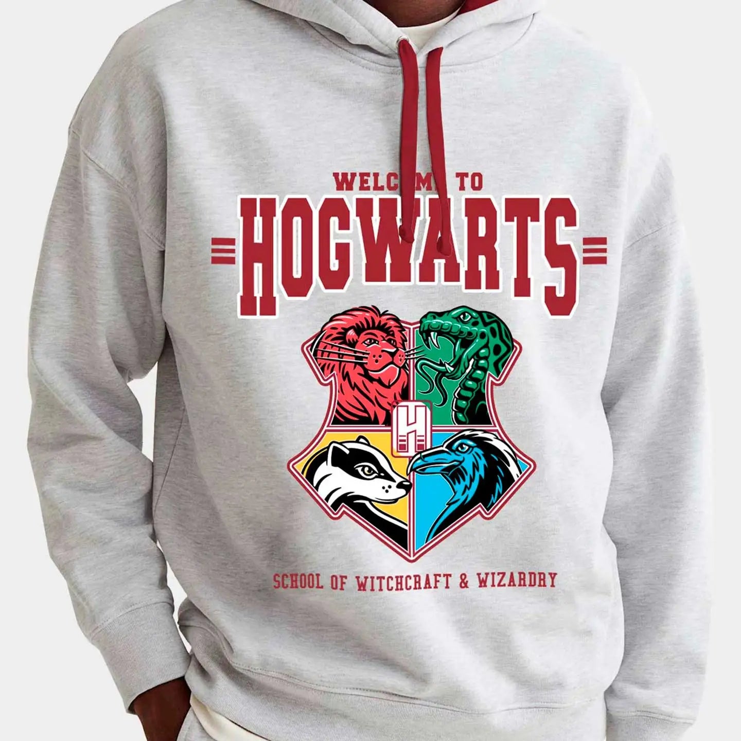 Harry Potter - Sweatshirt Hogwarts pour adulte