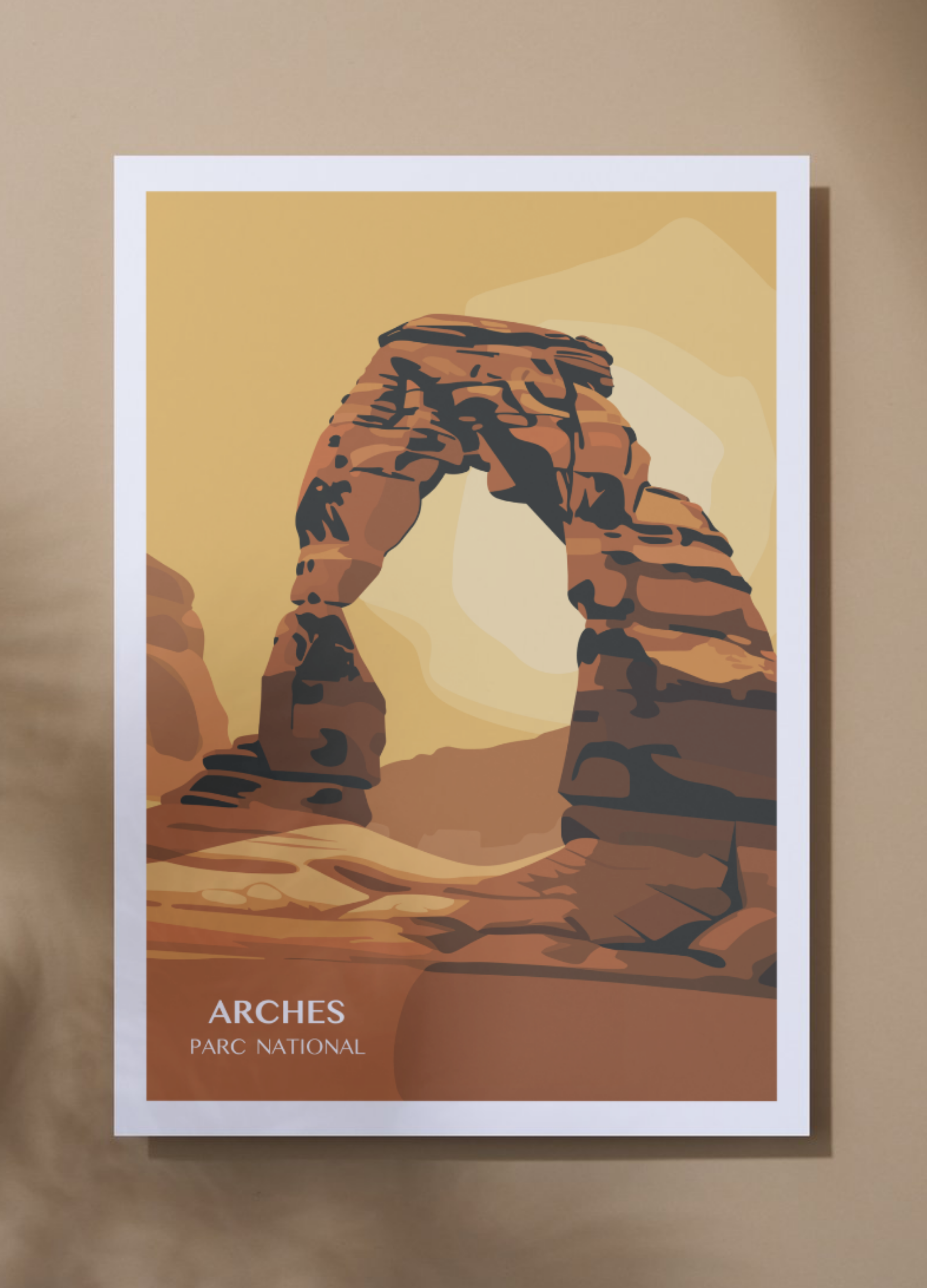 Affiche voyage - Arches 🇺🇸