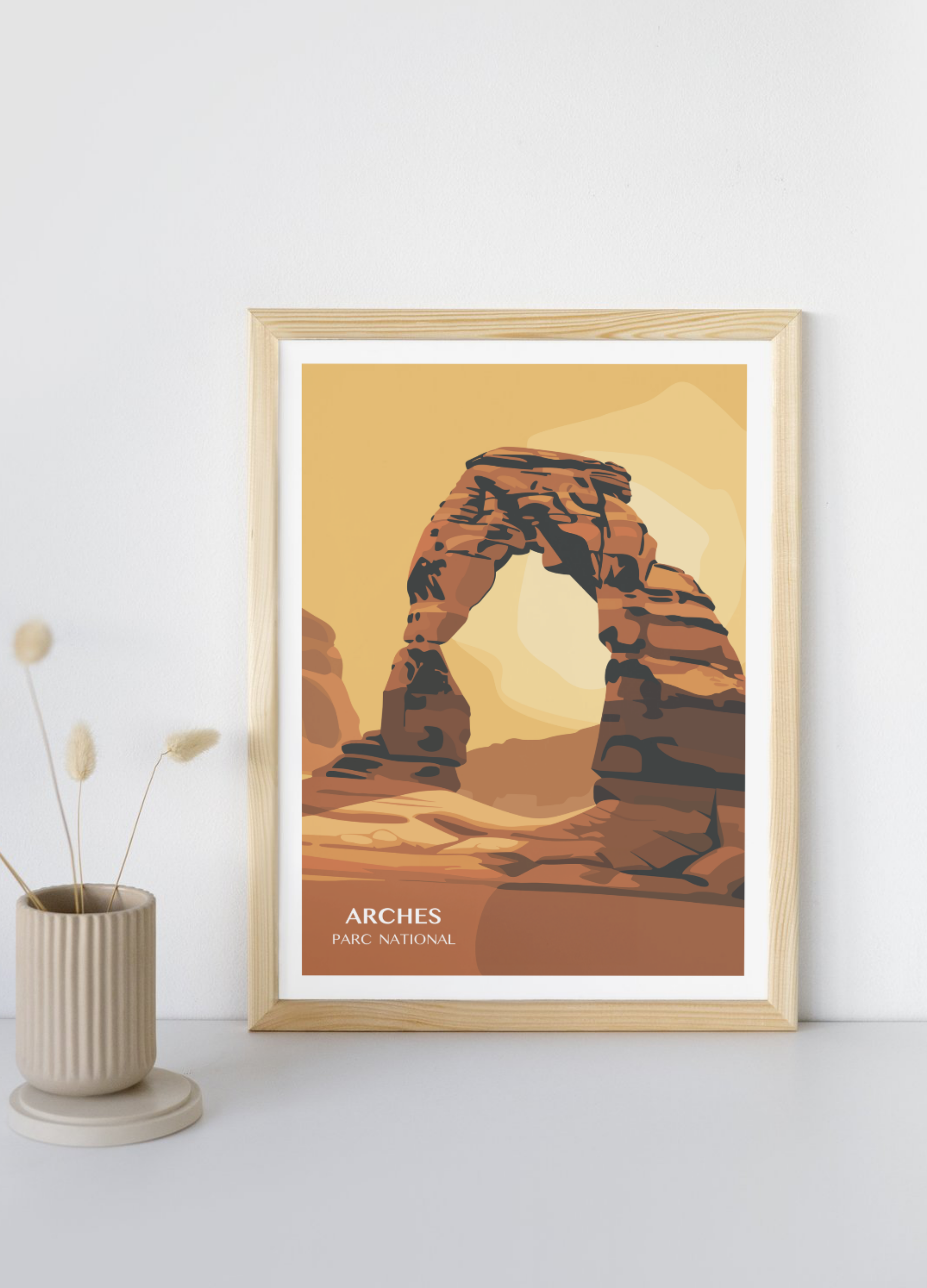 Affiche voyage - Arches 🇺🇸