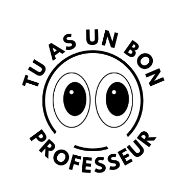 Tampon auto-encreur 57 - Tu as un bon professeur
