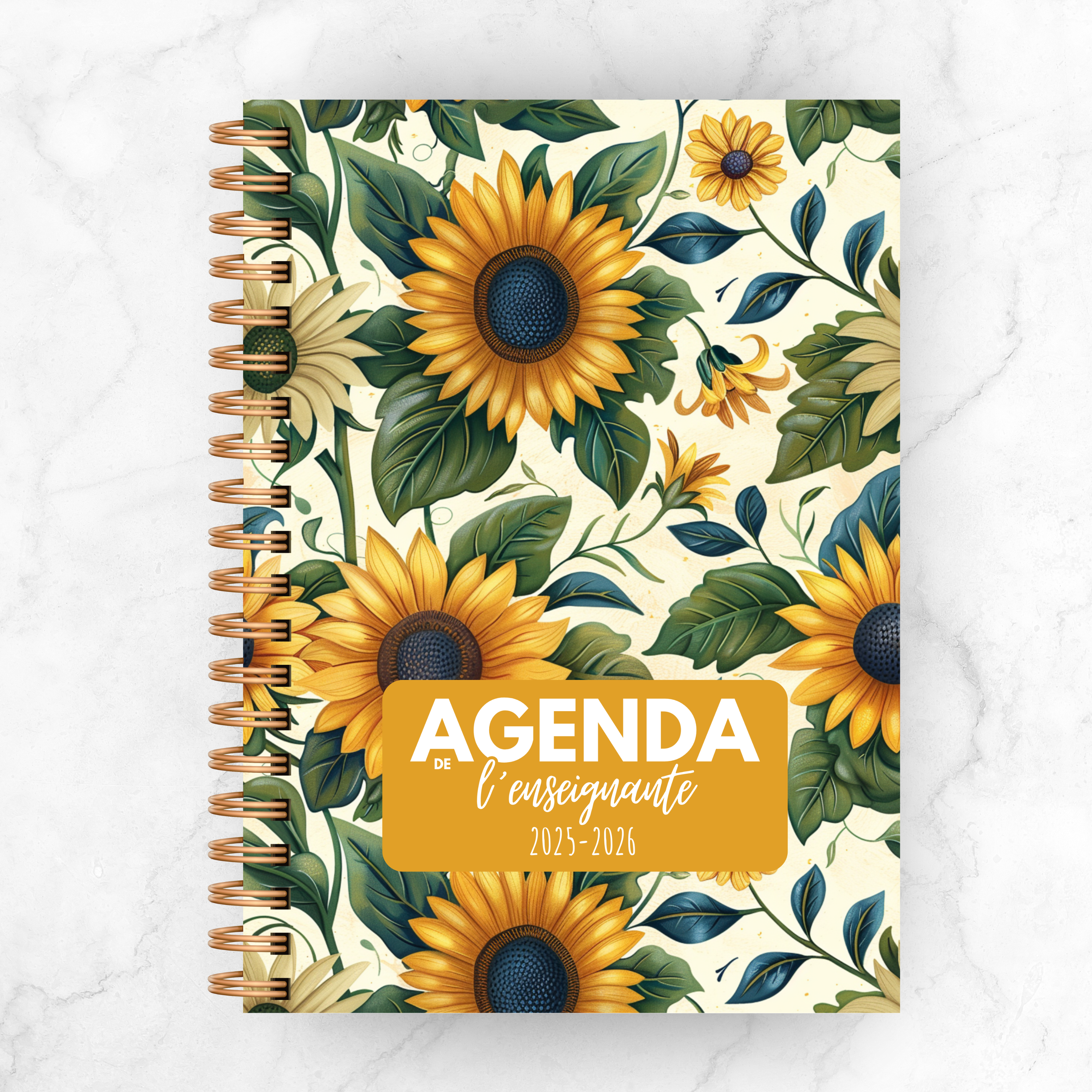 Agenda de l'enseignante SELENA