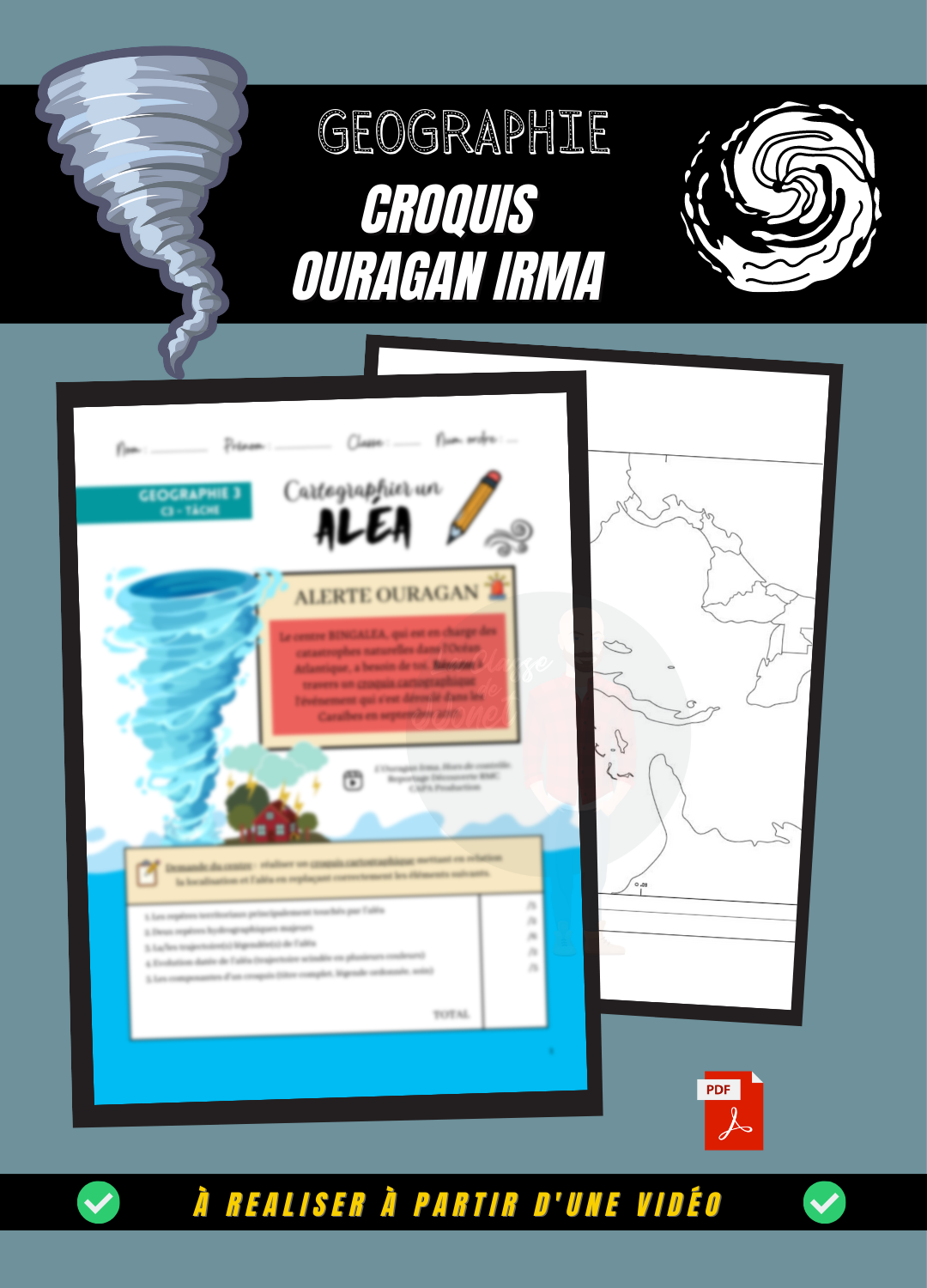 Croquis cartographie - Ouragan Irma (PDF)