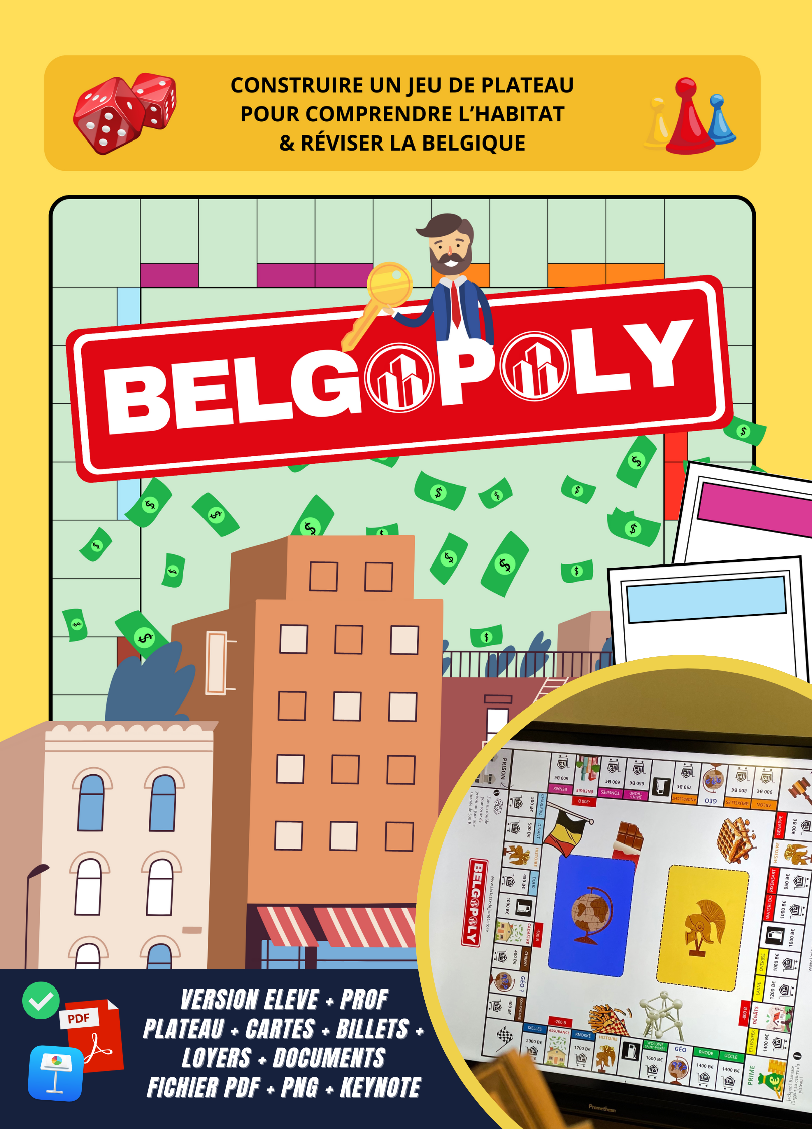 BELGOPOLY - L'habitat en Belgique