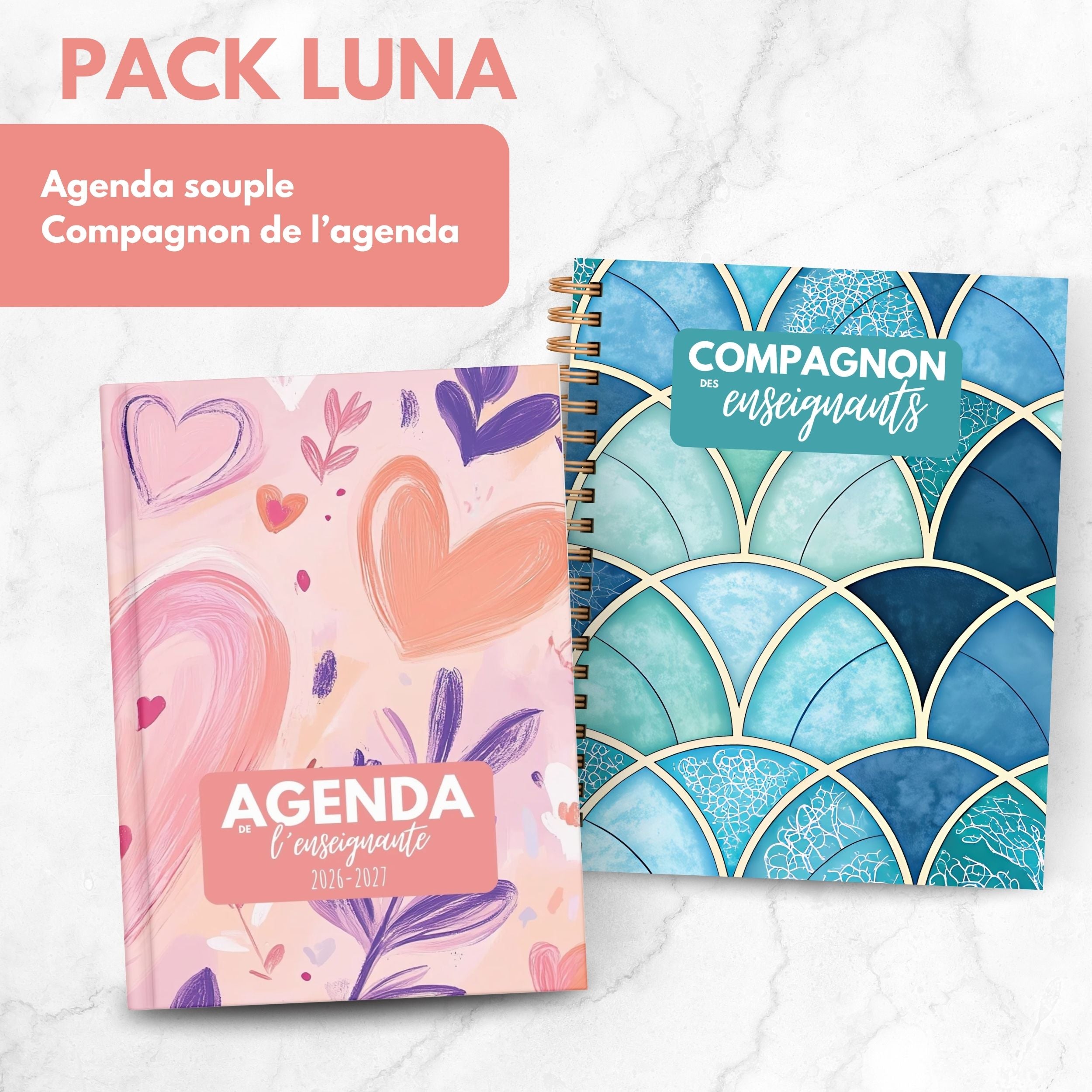 Agenda de l'enseignante LUNA