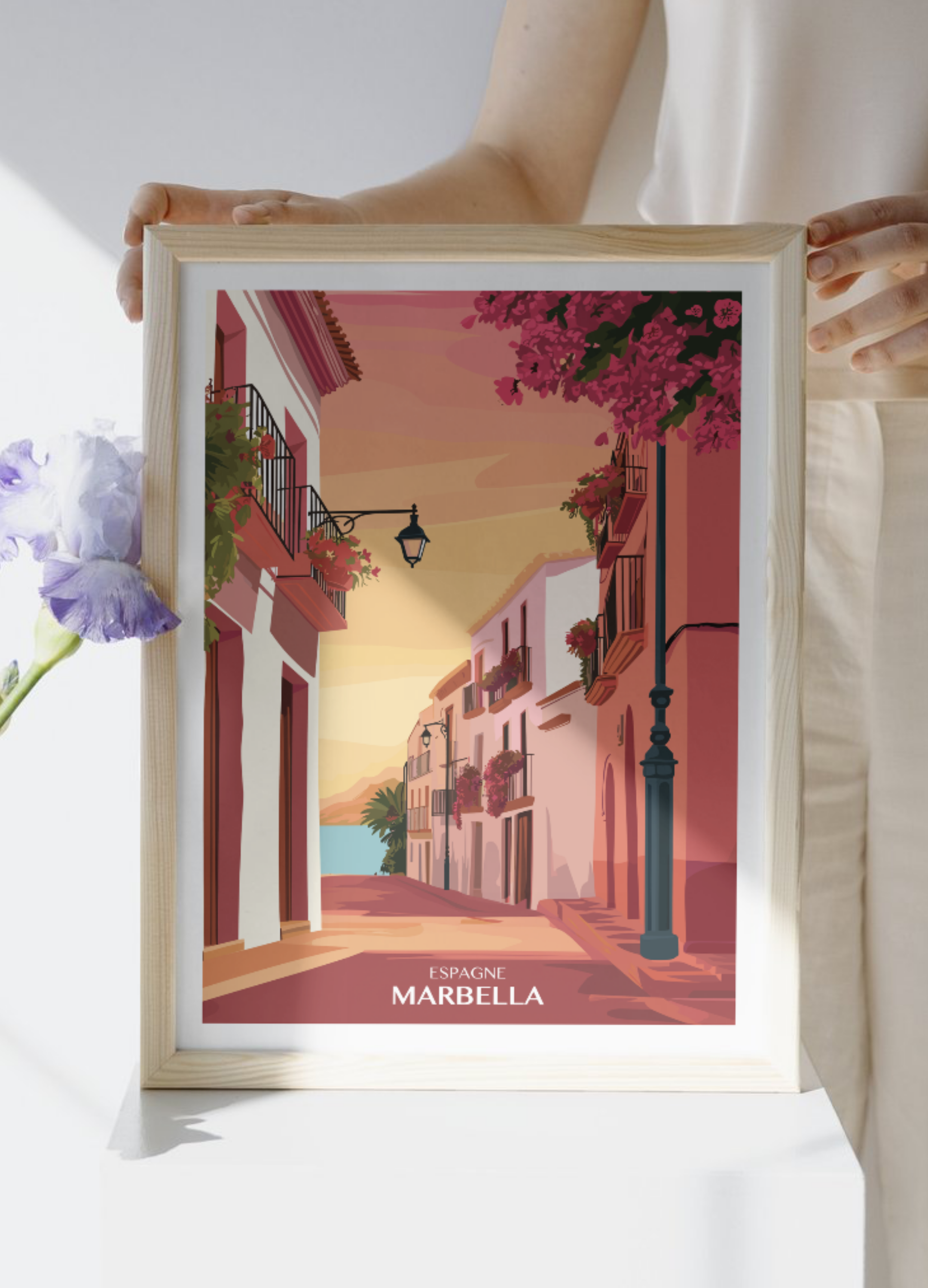 Affiche voyage à Marbella 🇪🇸