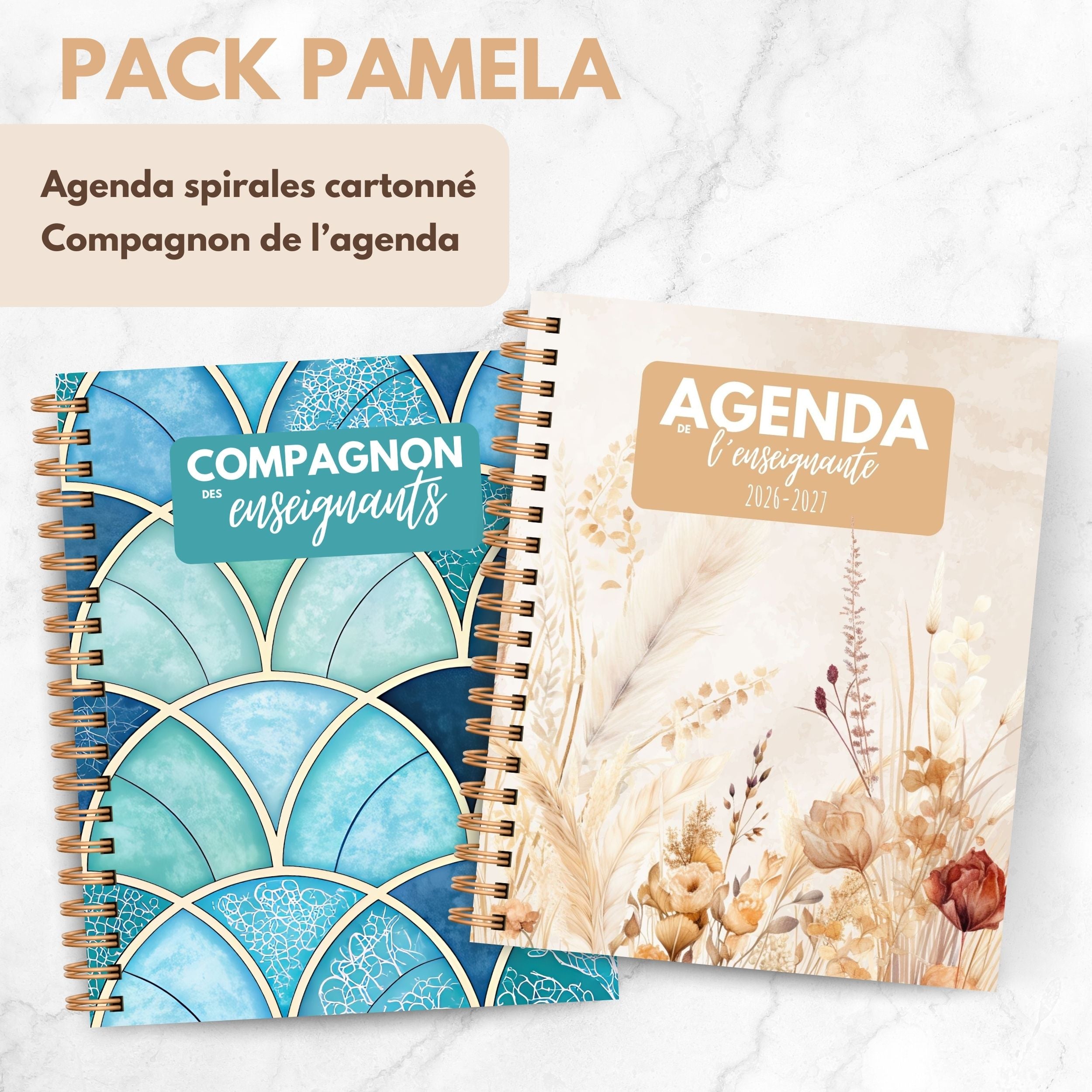 Agenda de l'enseignante PAMELA