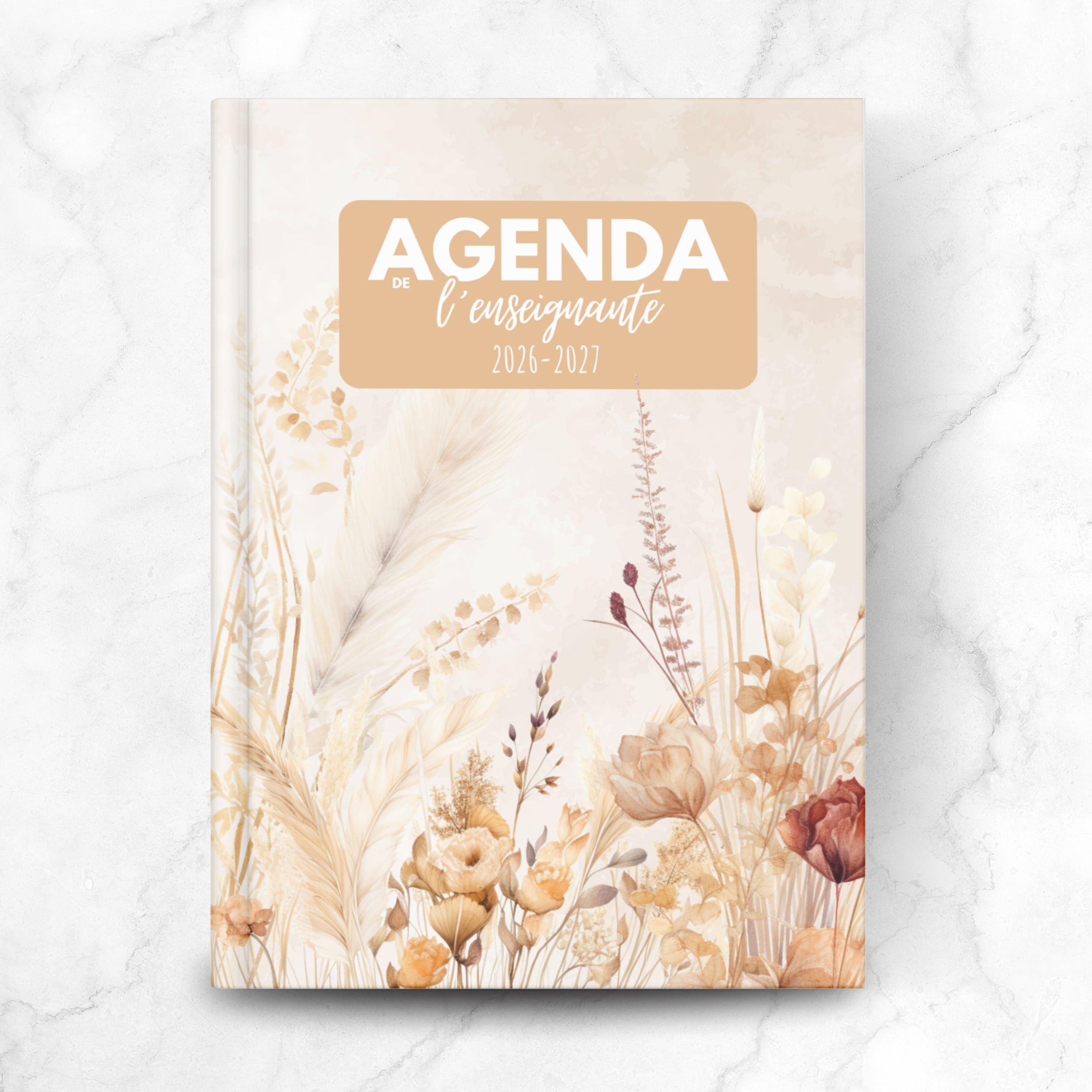 Agenda de l'enseignante PAMELA