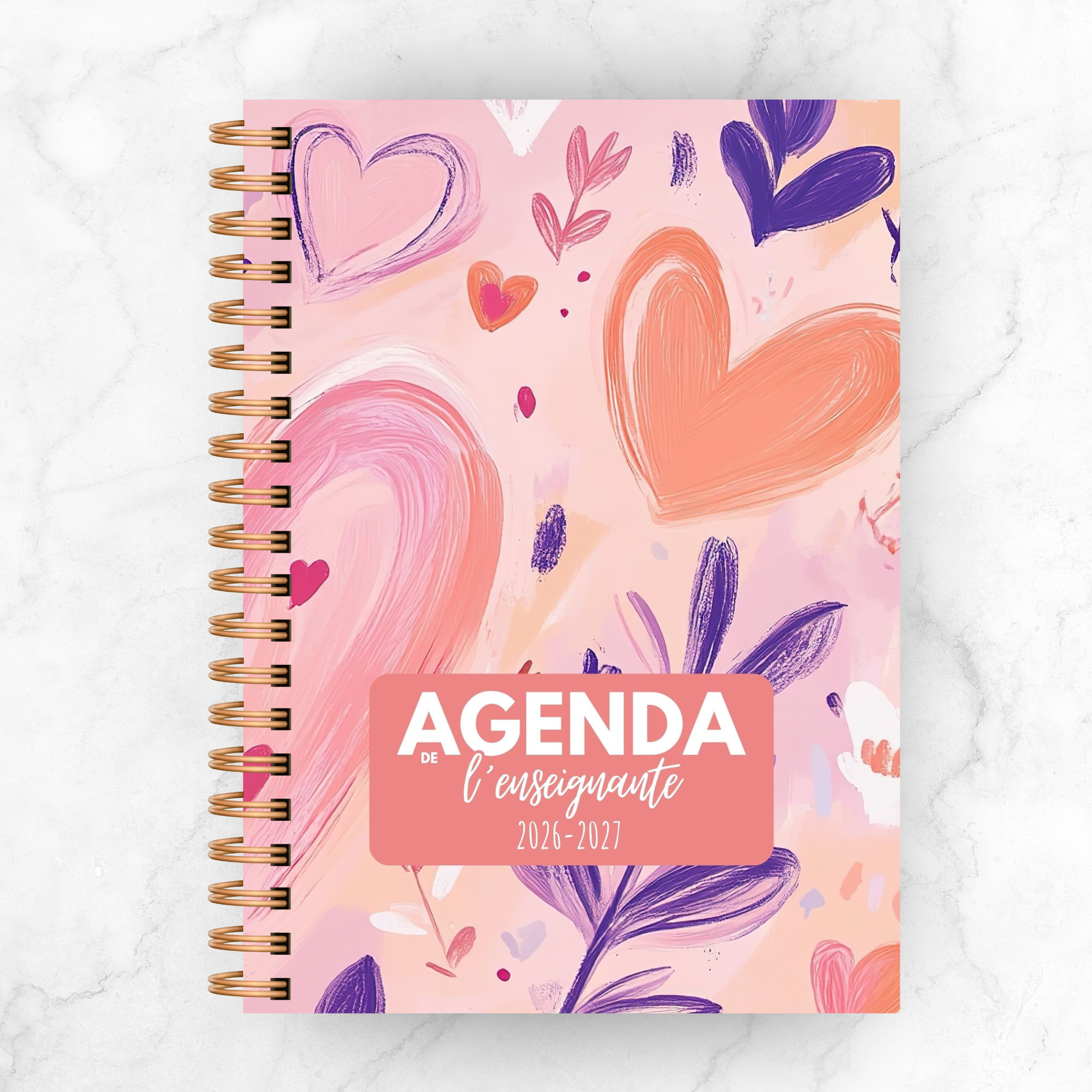 Agenda de l'enseignante LUNA